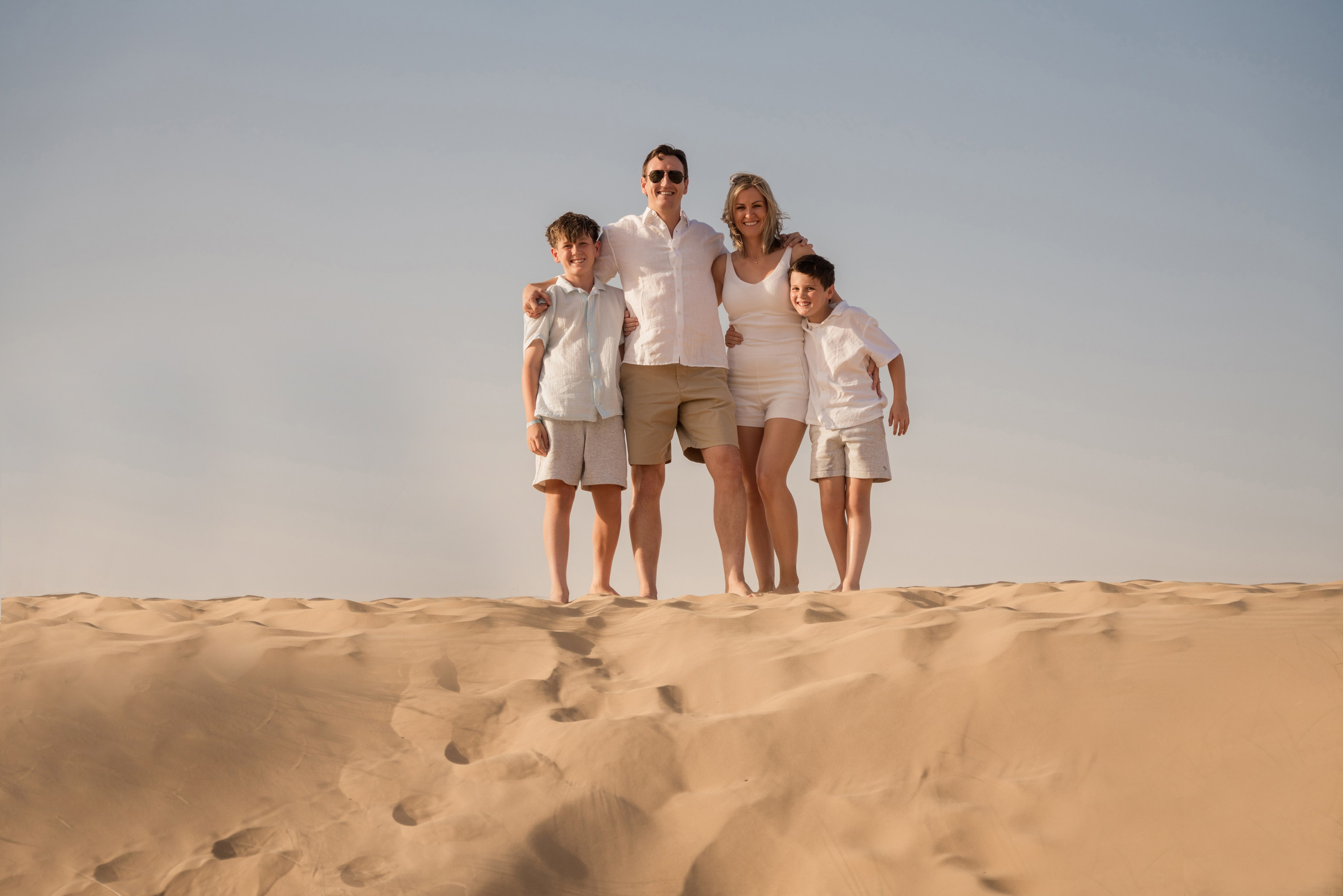Desert run and fun!. Angela Iakovleva — Family Photographer in Dubai