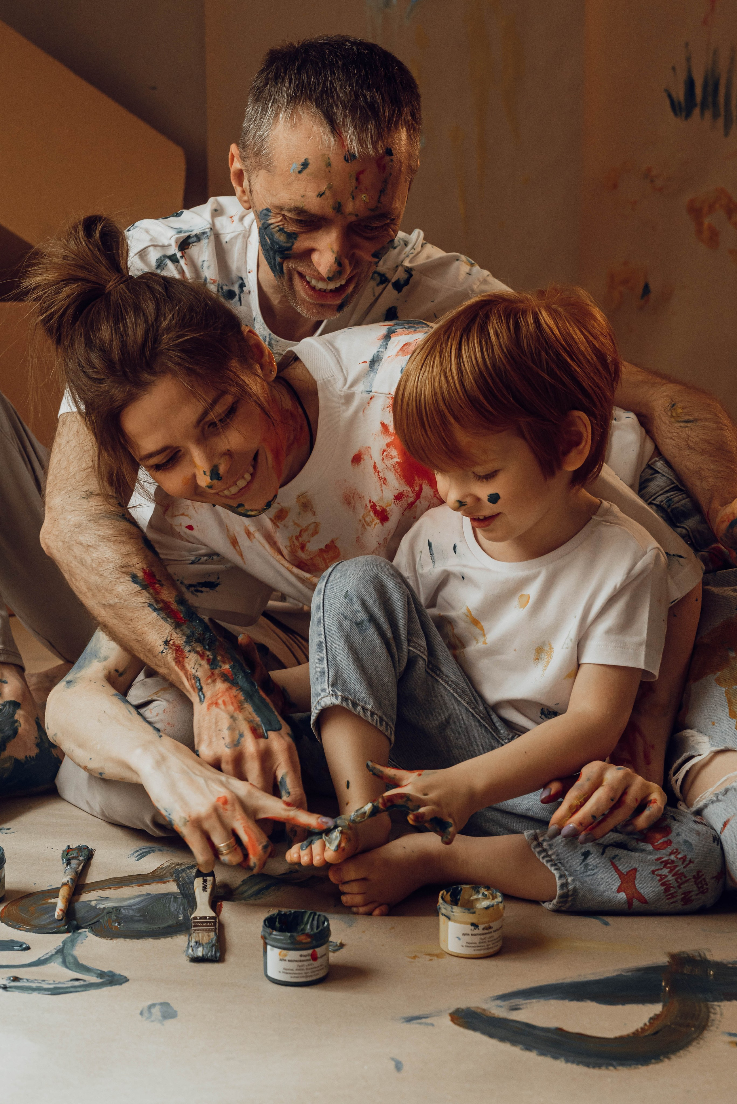 Полина, Вова и Назар. Фотограф Ирина Новикова