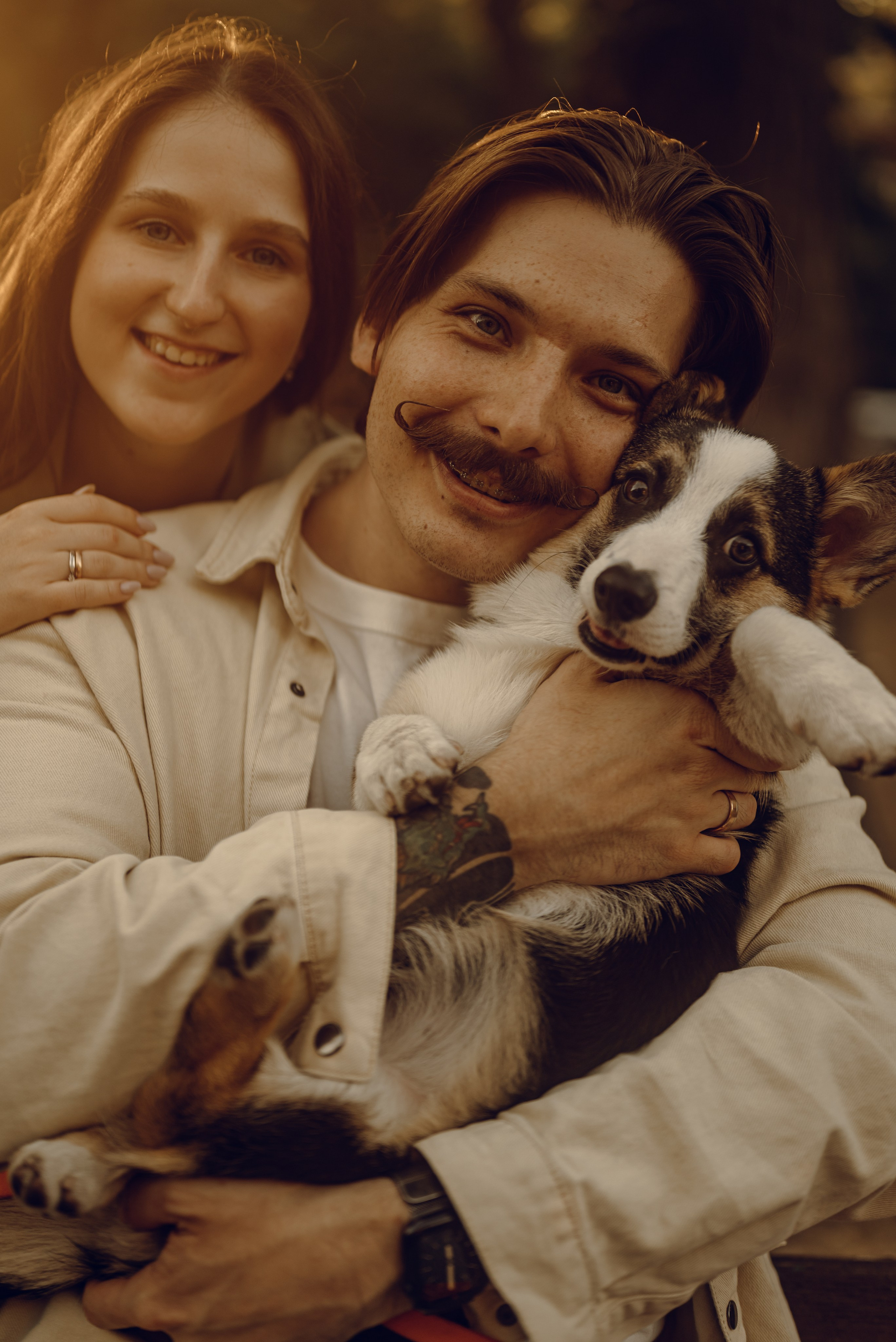 Анна, Назар и Морти. Фотограф Ирина Новикова