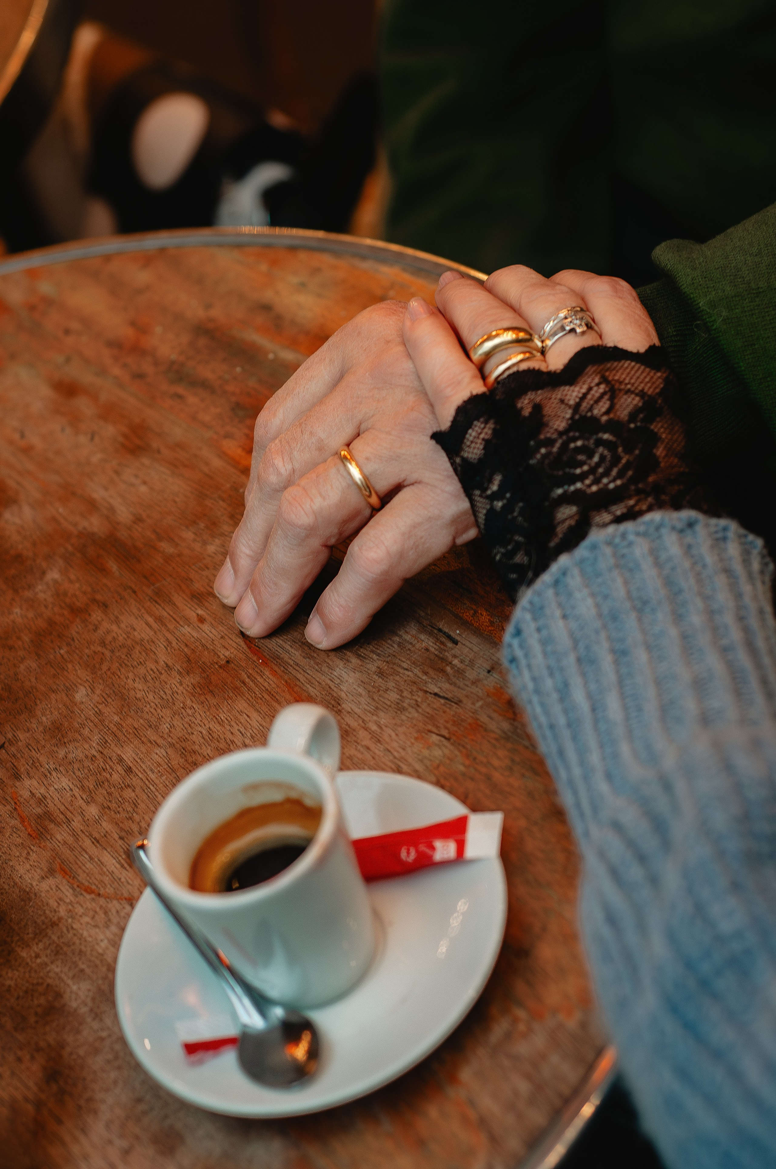 Photoshoot in Paris for the elderly couple. Paris photographer — Polina Osipova