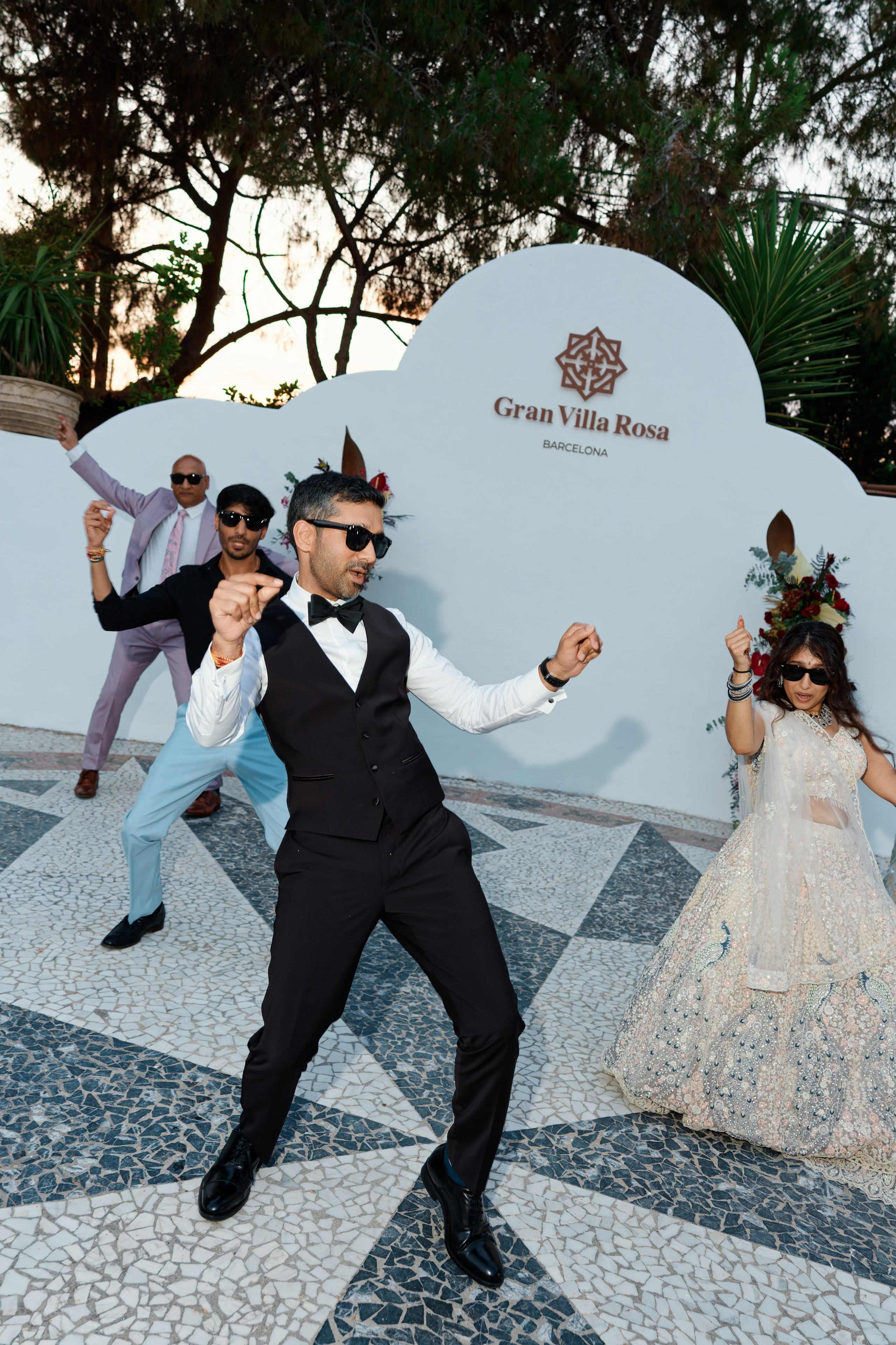 Indian wedding at Gran Villa Rosa, Barcelona