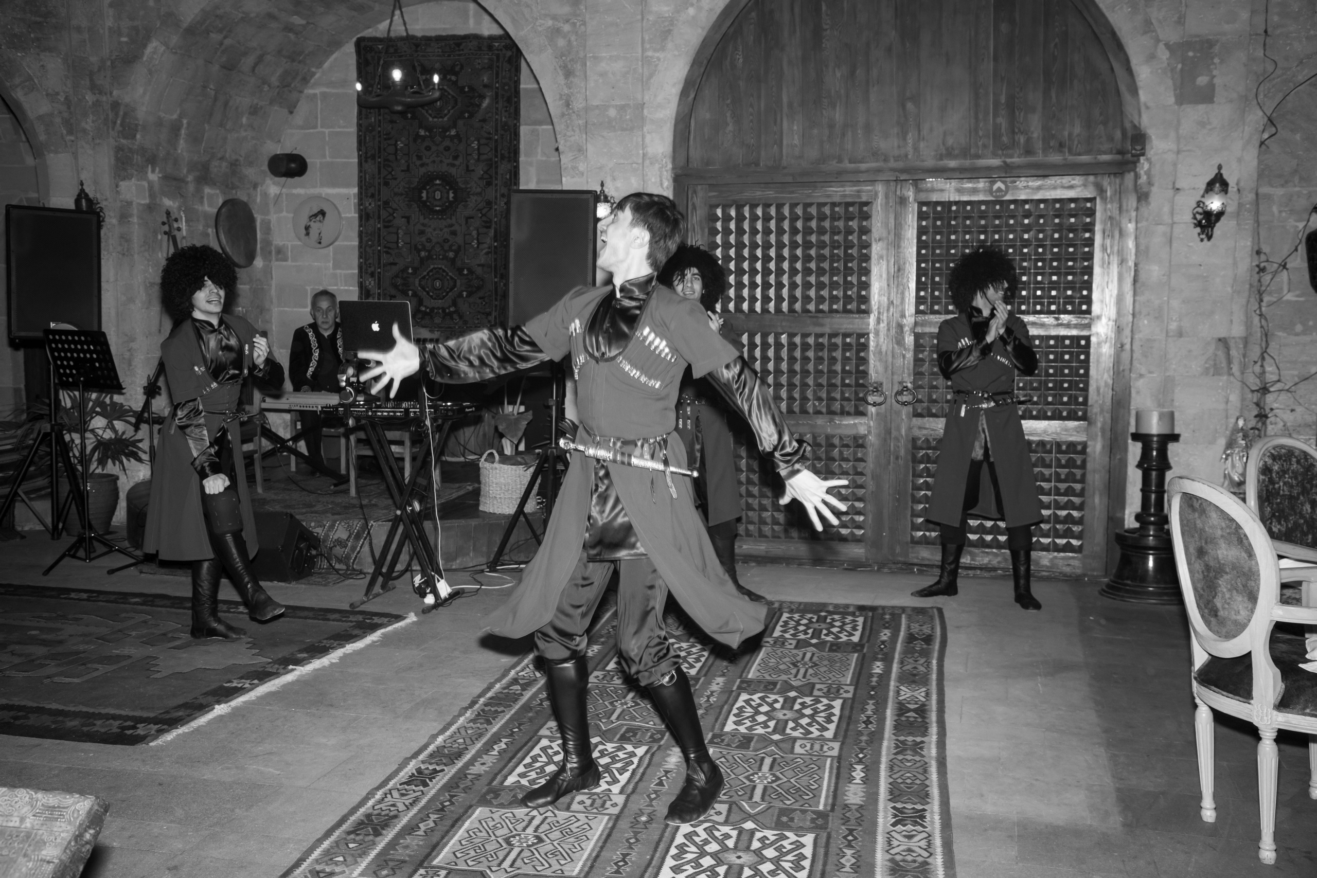 Gala-Dinner with the French Countess, the main etiquette expert Marie de Tilly. Baku Photographer