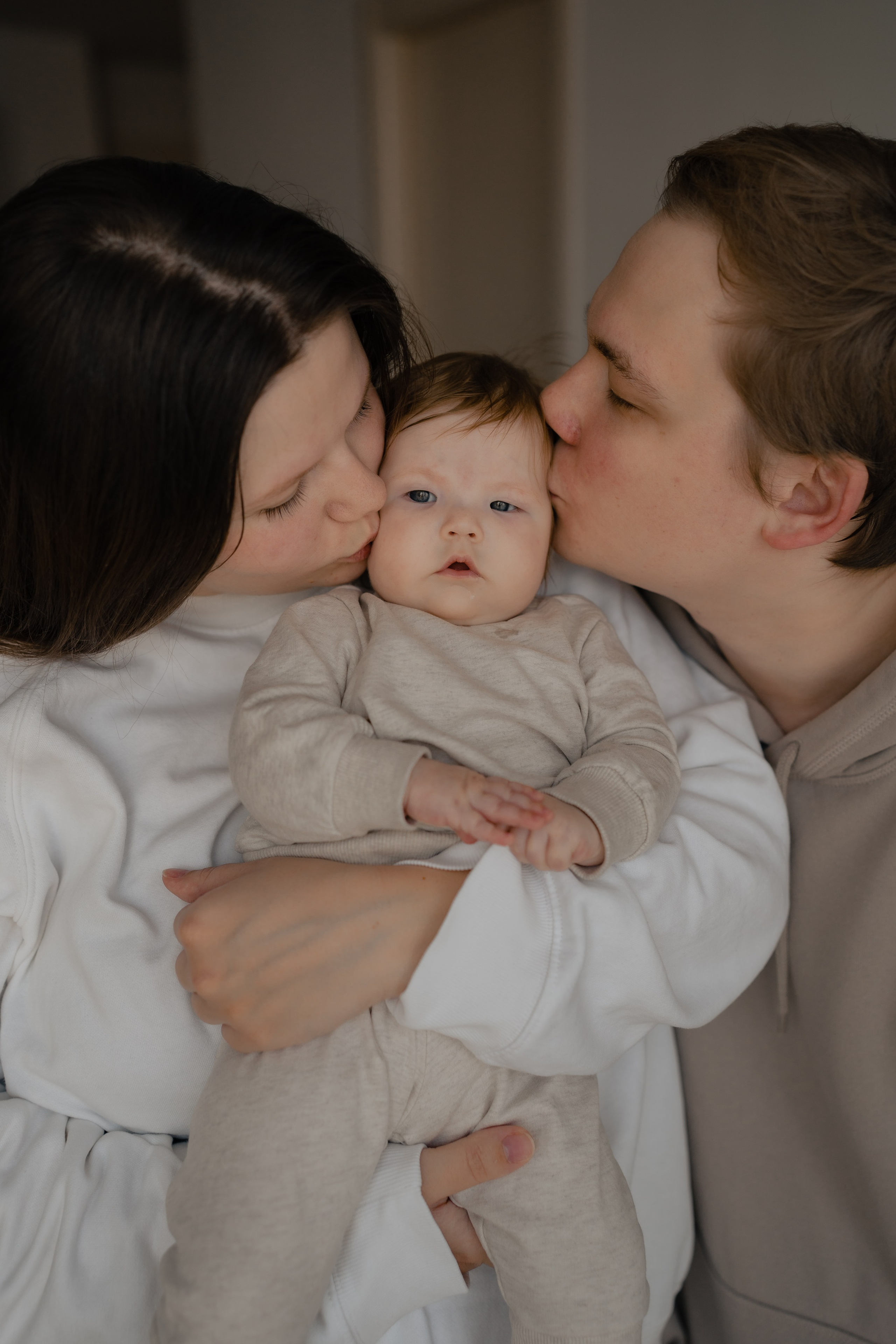 Семейная с младенцем. Фотограф Москва Ларина Юлия