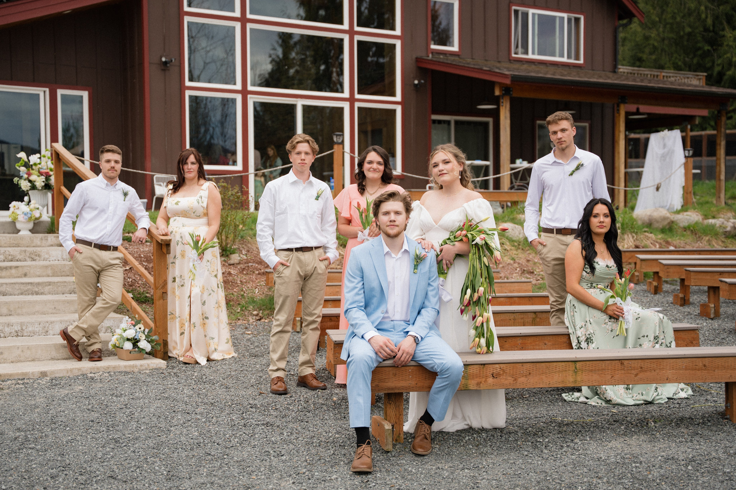 Katlyn and Josiah | Full Wedding day. Photographer in Washington Sophia D