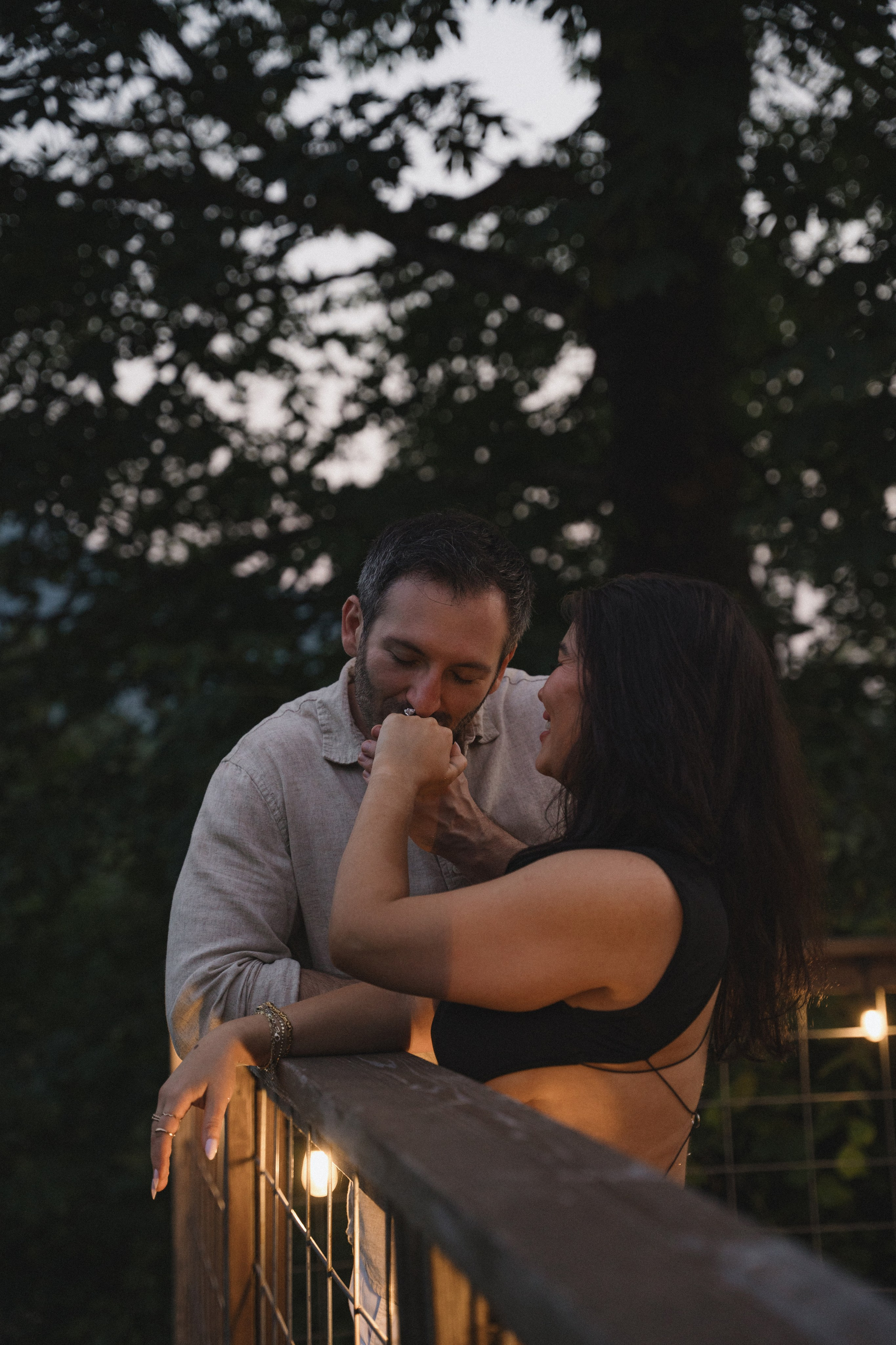 Blaine and Anya proposal. Photographer in Washington Sophia D