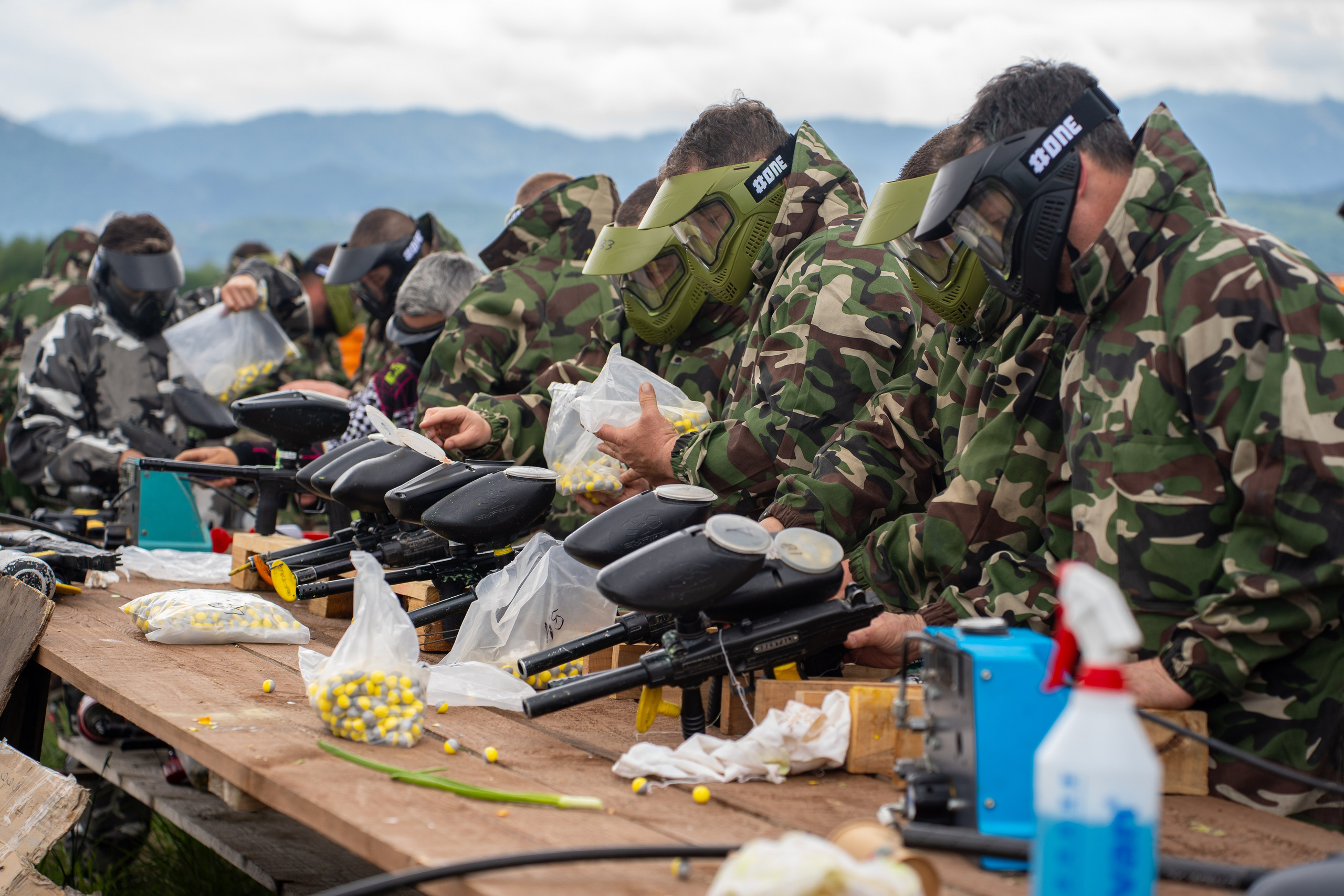 Deschidere Arena Paintball Brasov. Adelinne