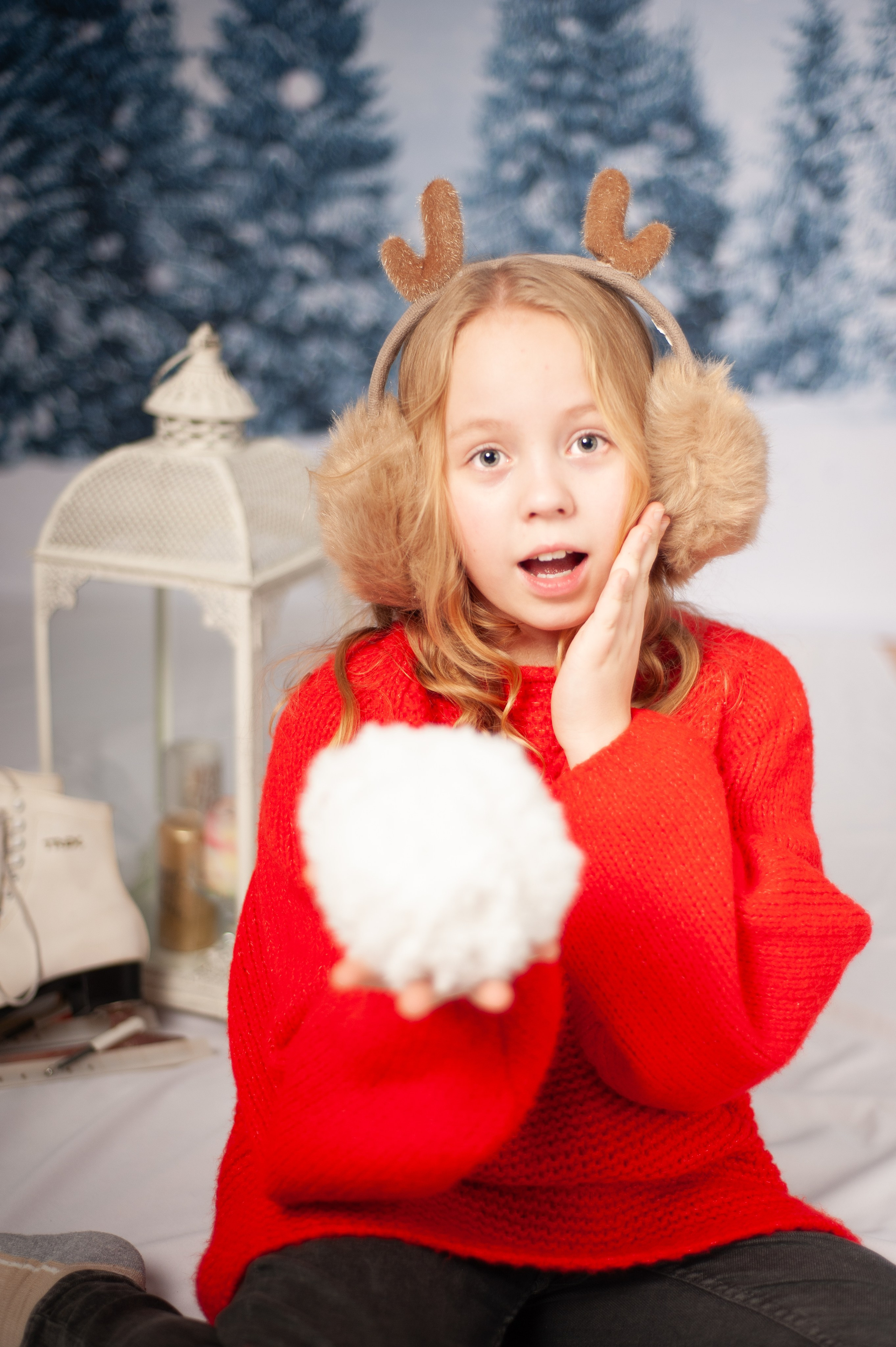 Weihnachtszeit in der Studio. Fotografin aus NRW