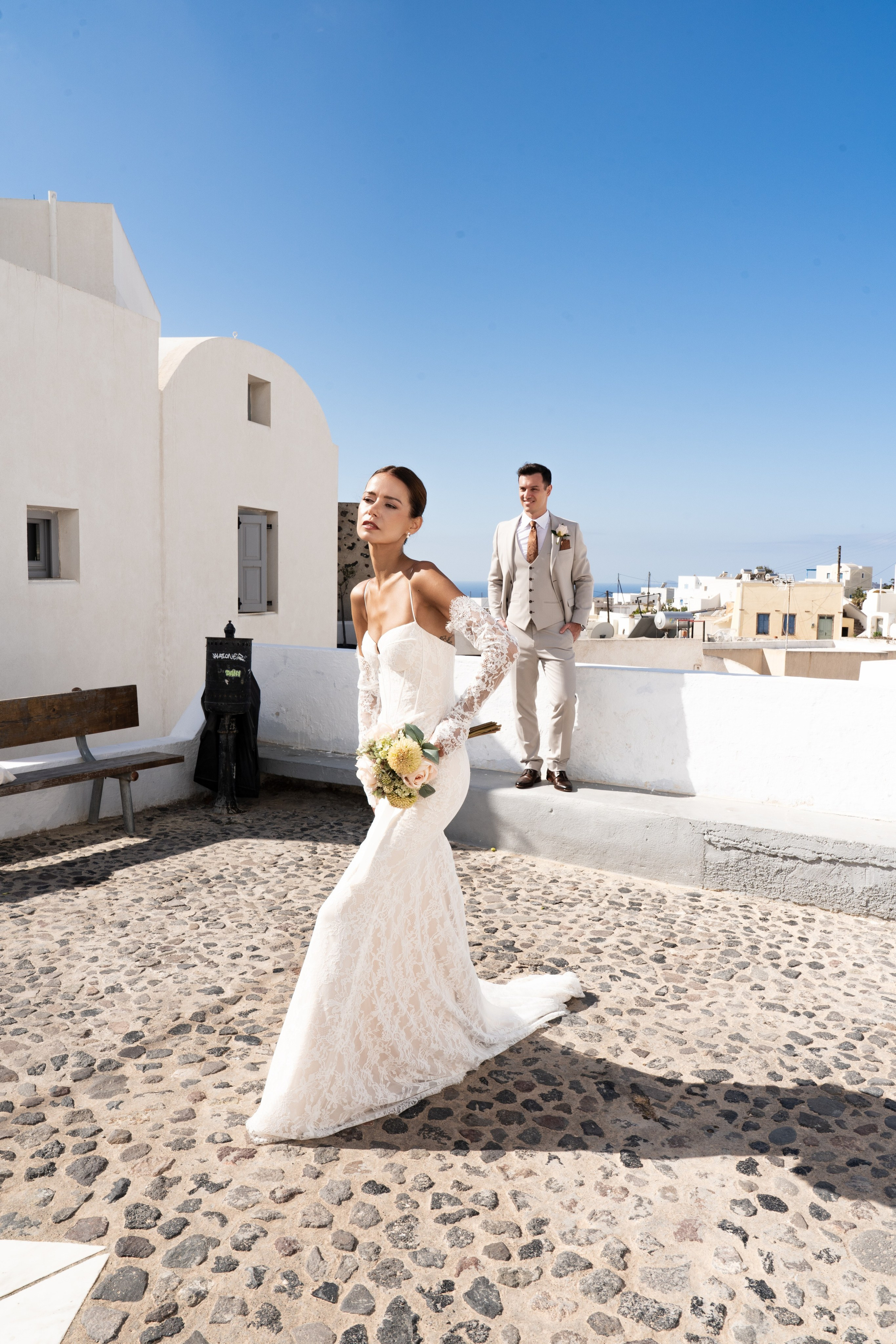 A&N: Santorini. SL Wedding Photo: ponadczasowa fotografia ślubna | Wrocław & Europa