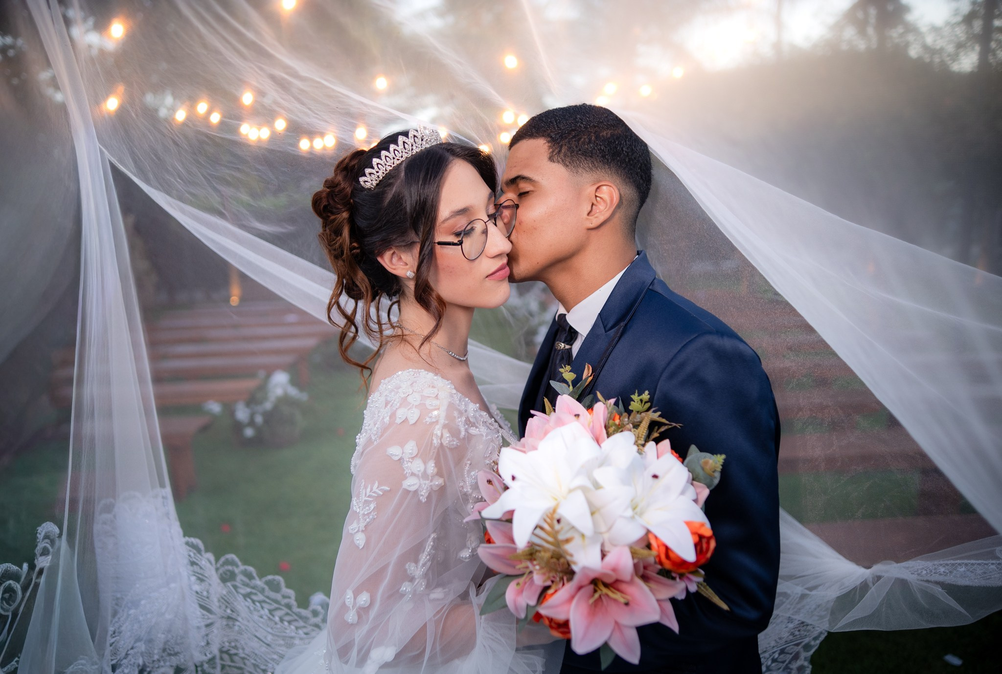 Larissa & Vinicius — Espaço Faveral / Aararaquara. Robson Colaço