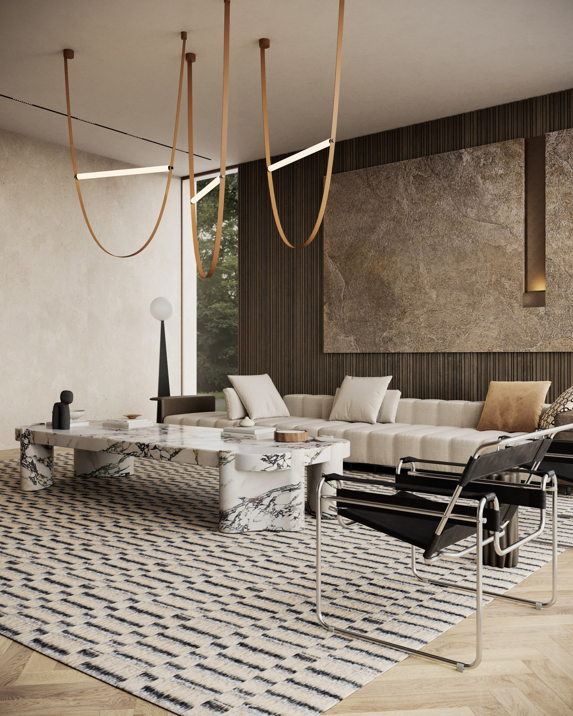 Villa in Dubai. Interior designer / visualizer Lisa Oputina