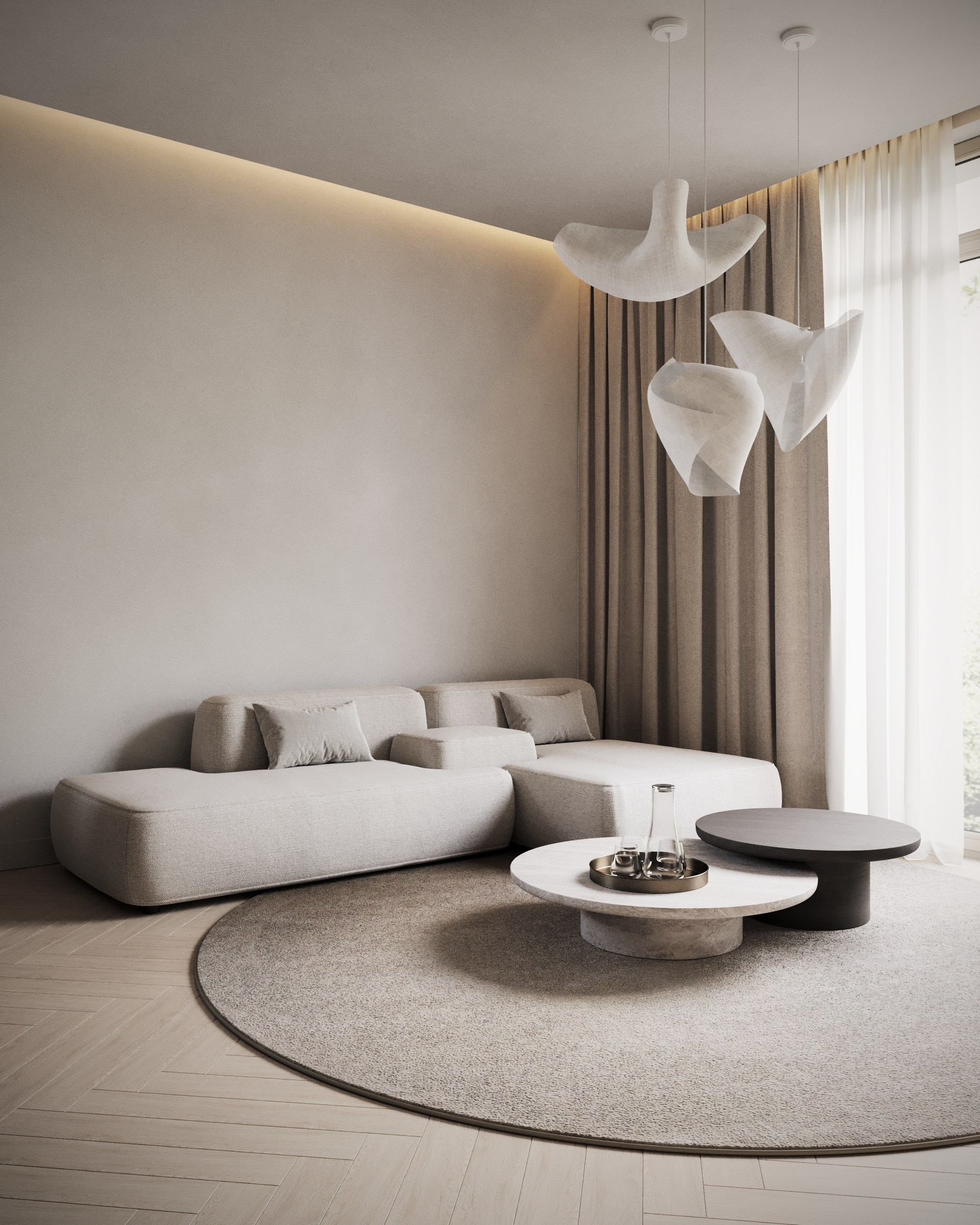 Small house in Lithuania / Interjero Dizainas. Interior designer / visualizer Lisa Oputina