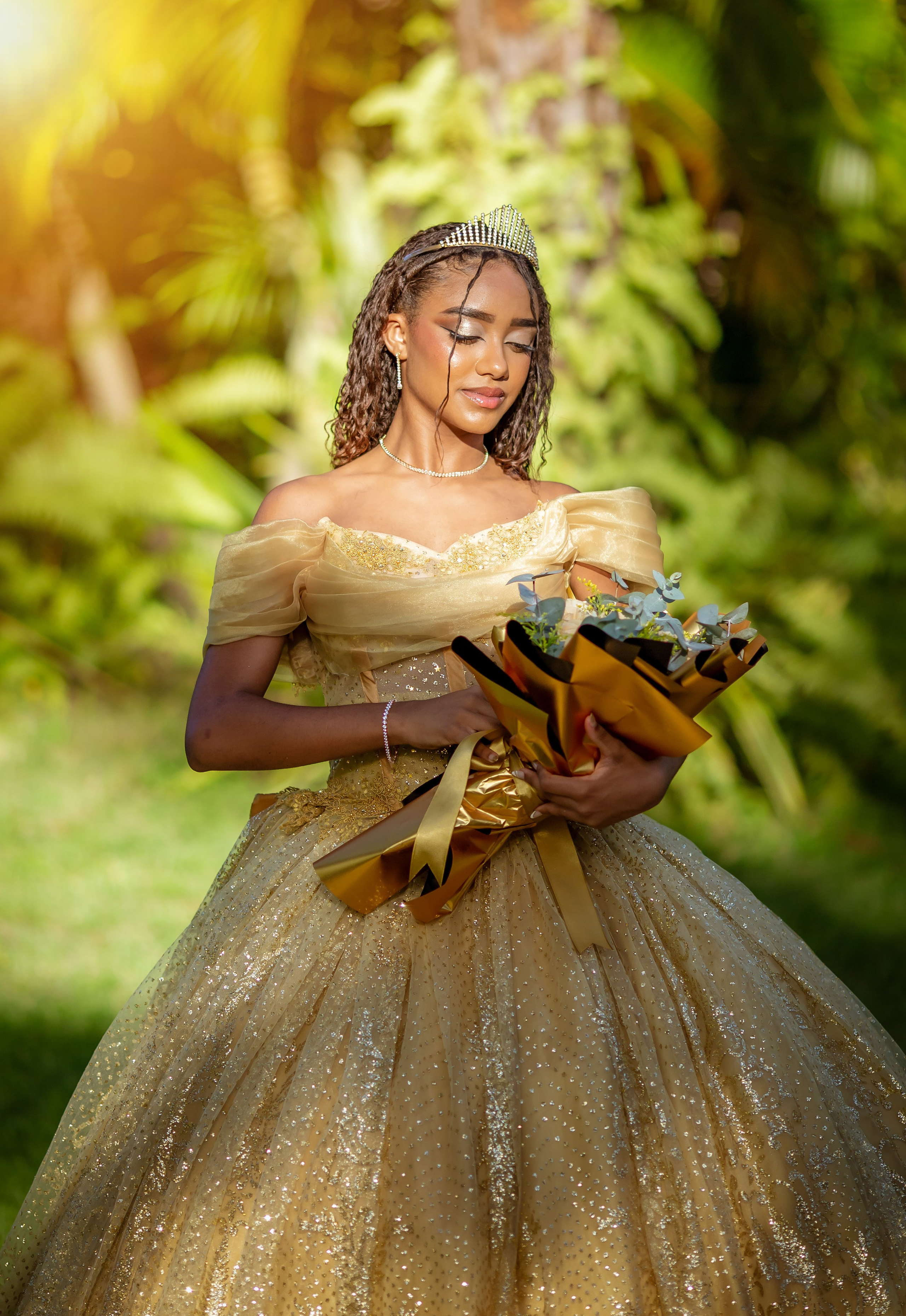 Ensaio XV anos — Yasmin (tema princesa tiana). Flavio Nunes Fotografia (Fotografo especializado em Fotografia de 15 Anos e Ensaios)