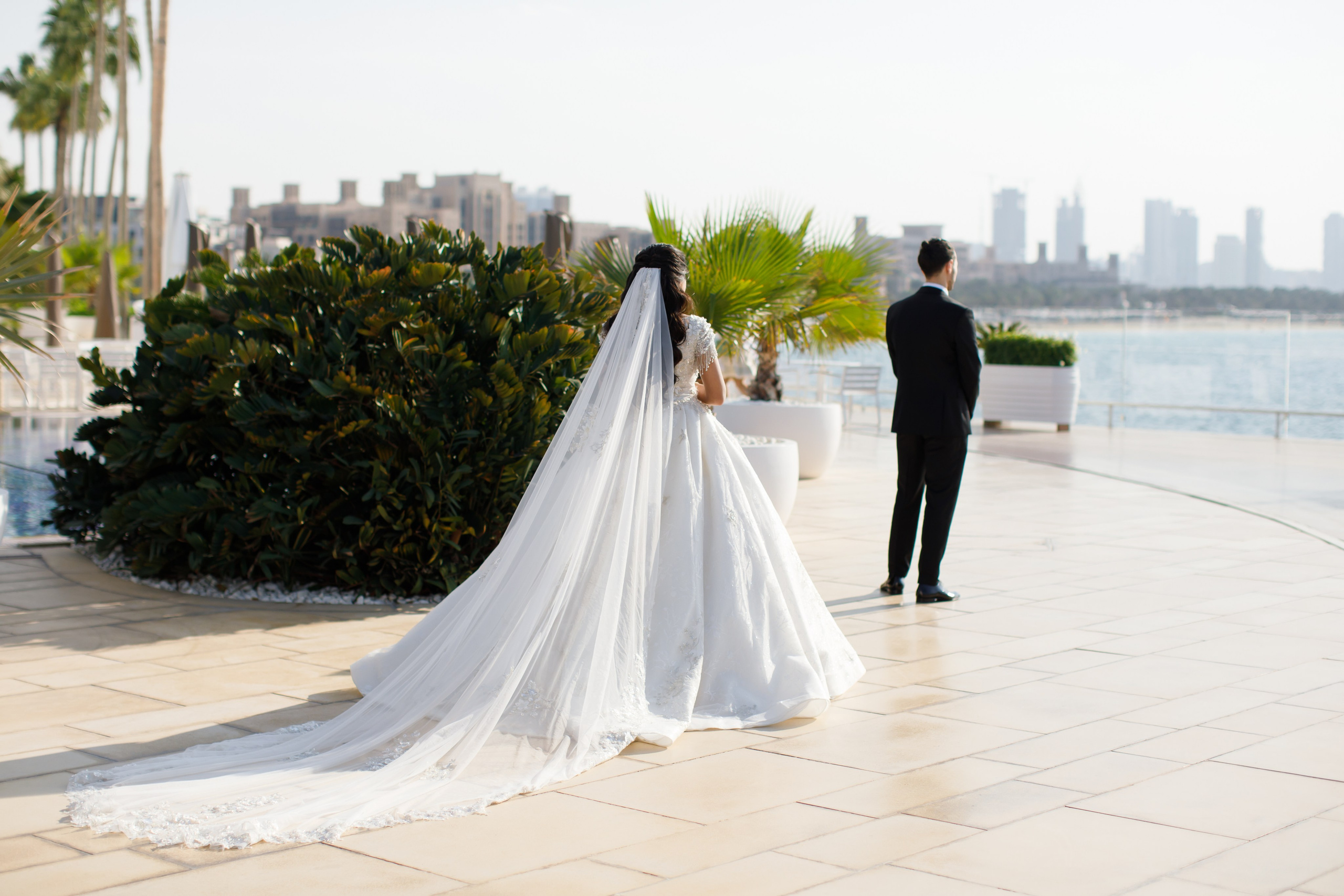 22/12/2023 Burj Al Arab wedding. Photographer Anna Curly | Weddings and Events in Dubai