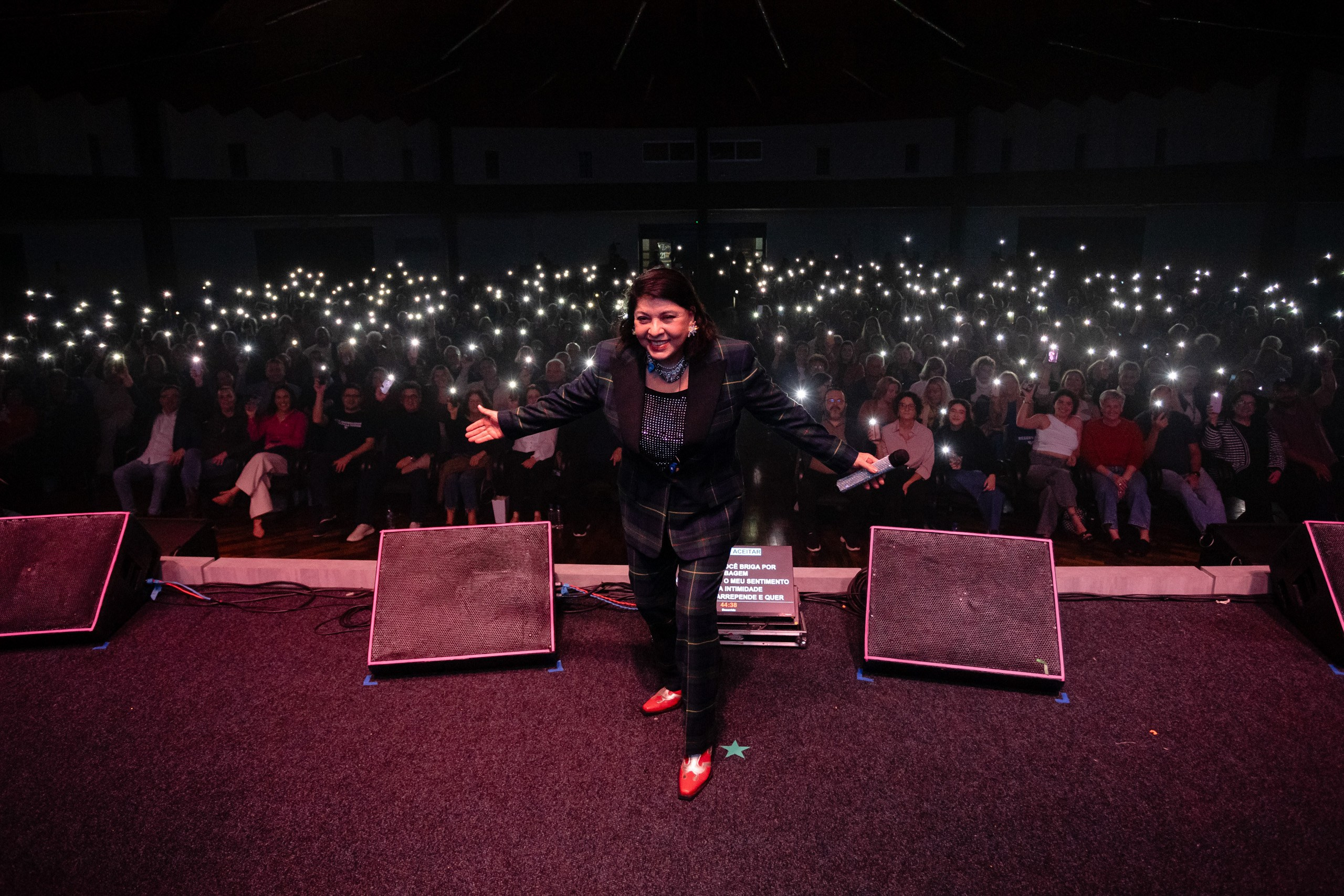 Show da cantora Roberta Miranda na Univali