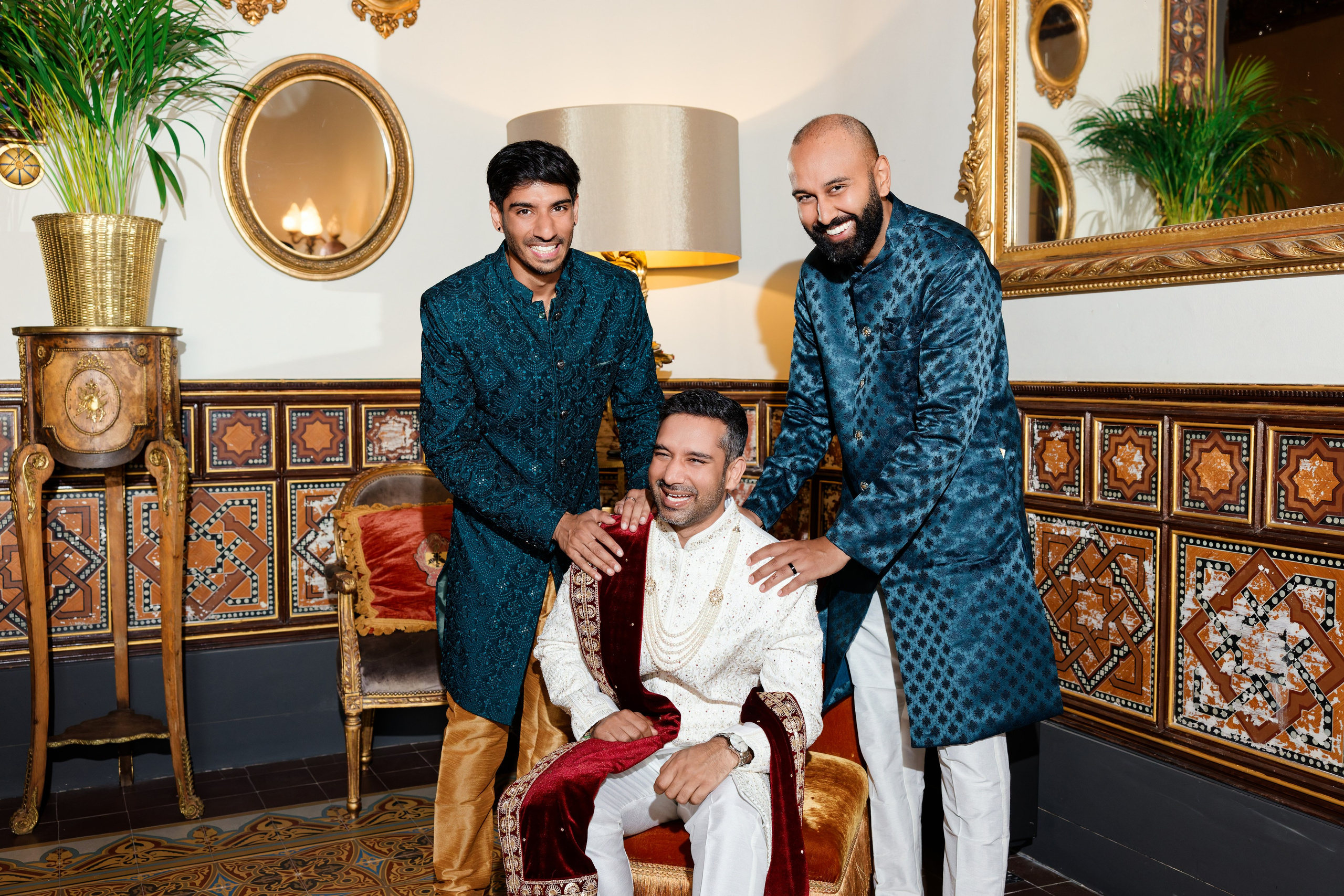 Indian wedding at Gran Villa Rosa, Barcelona