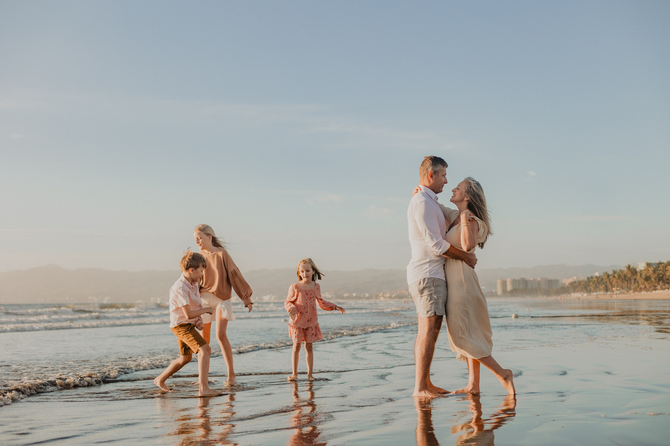 Laughter, Sand, and Sea: A Family Session in Nuevo Vallarta