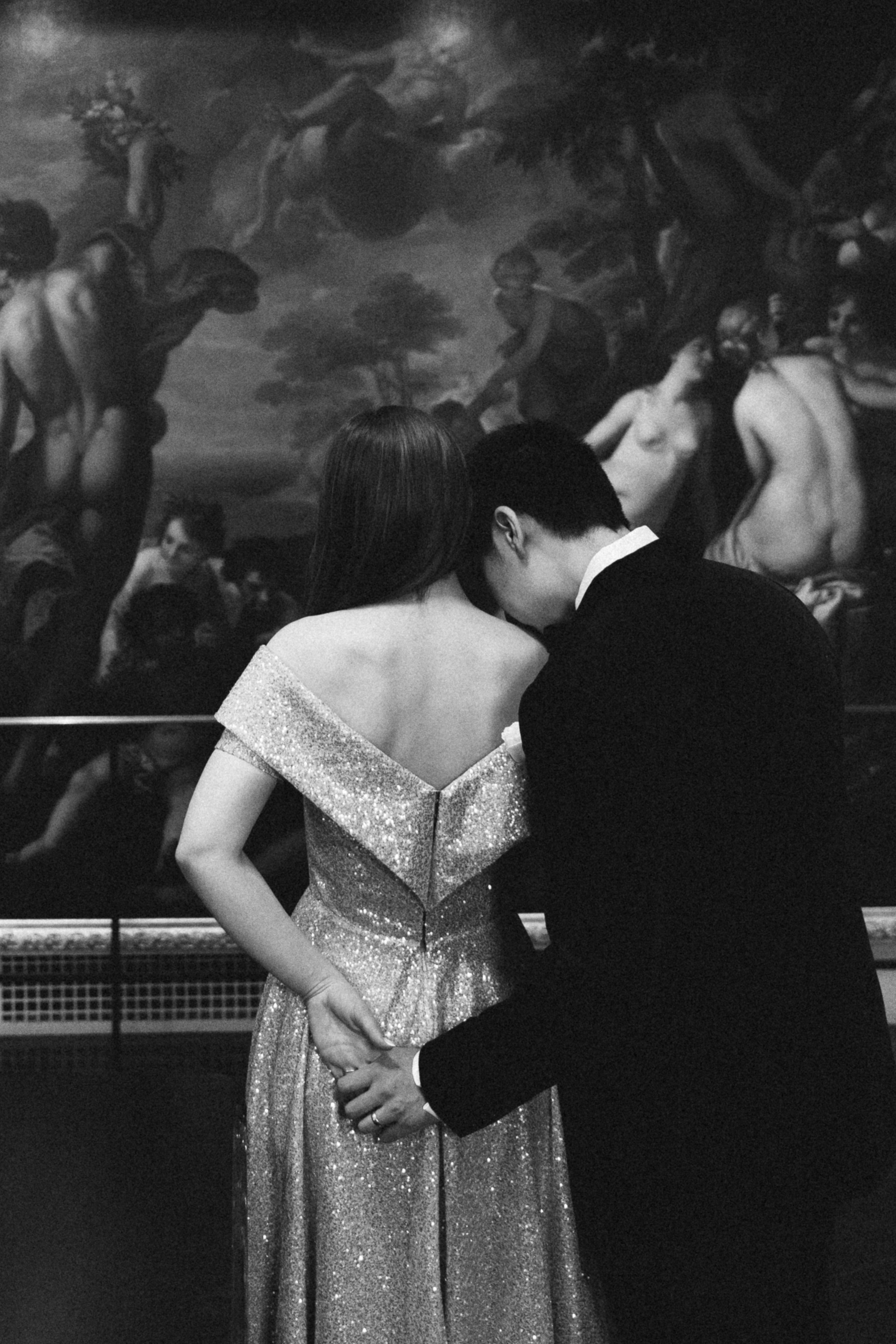 Engagement Session In Boston Athenaeum