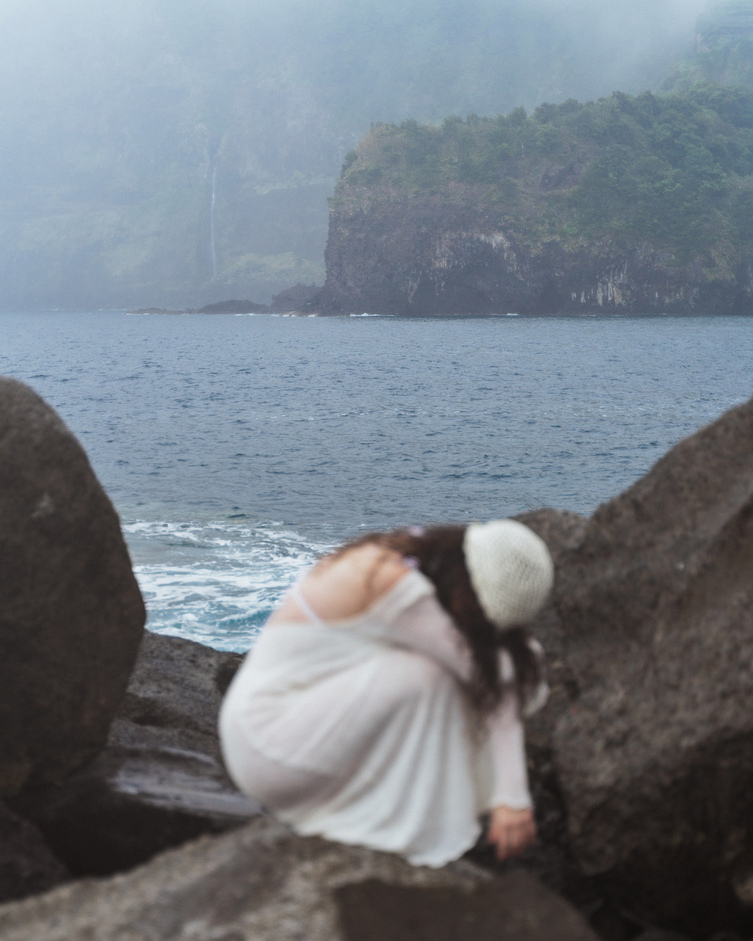 Misty Beach Portraits with Anita at Seixal | Madeira Photographer. Your photographer in Madeira