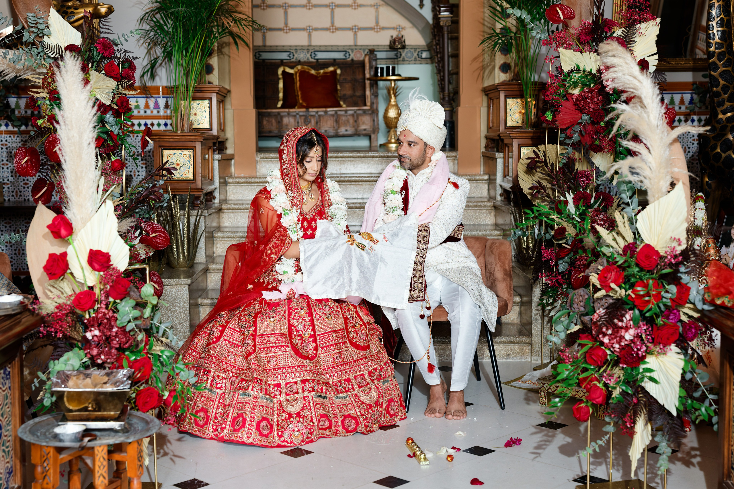 Indian wedding at Gran Villa Rosa, Barcelona