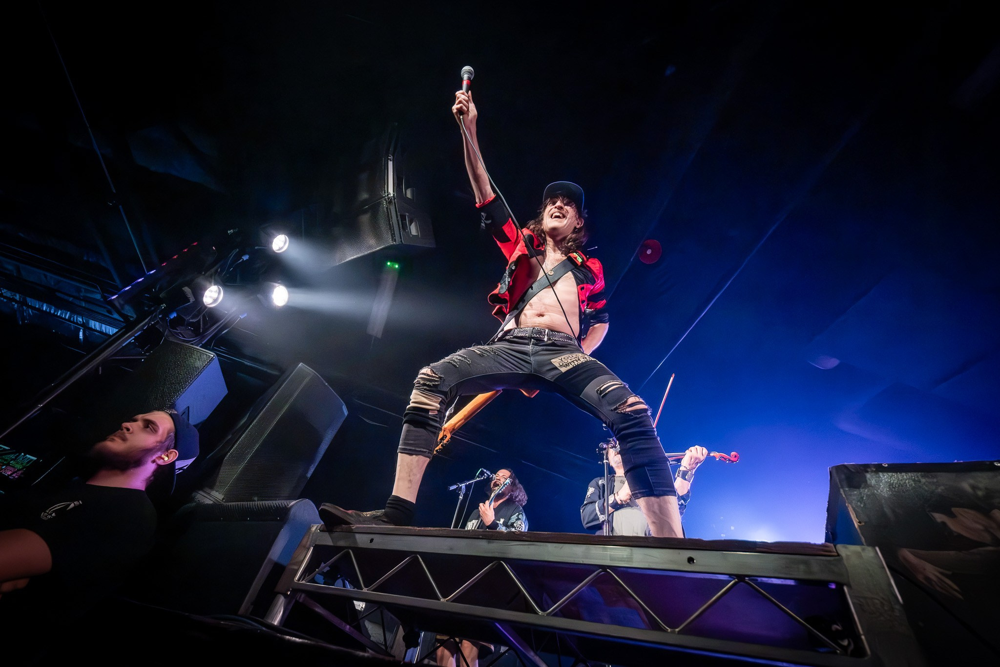 GOGOL BORDELLO / SACRAMENTO. Reportage concert portrait photography in the San Francisco Bay Area