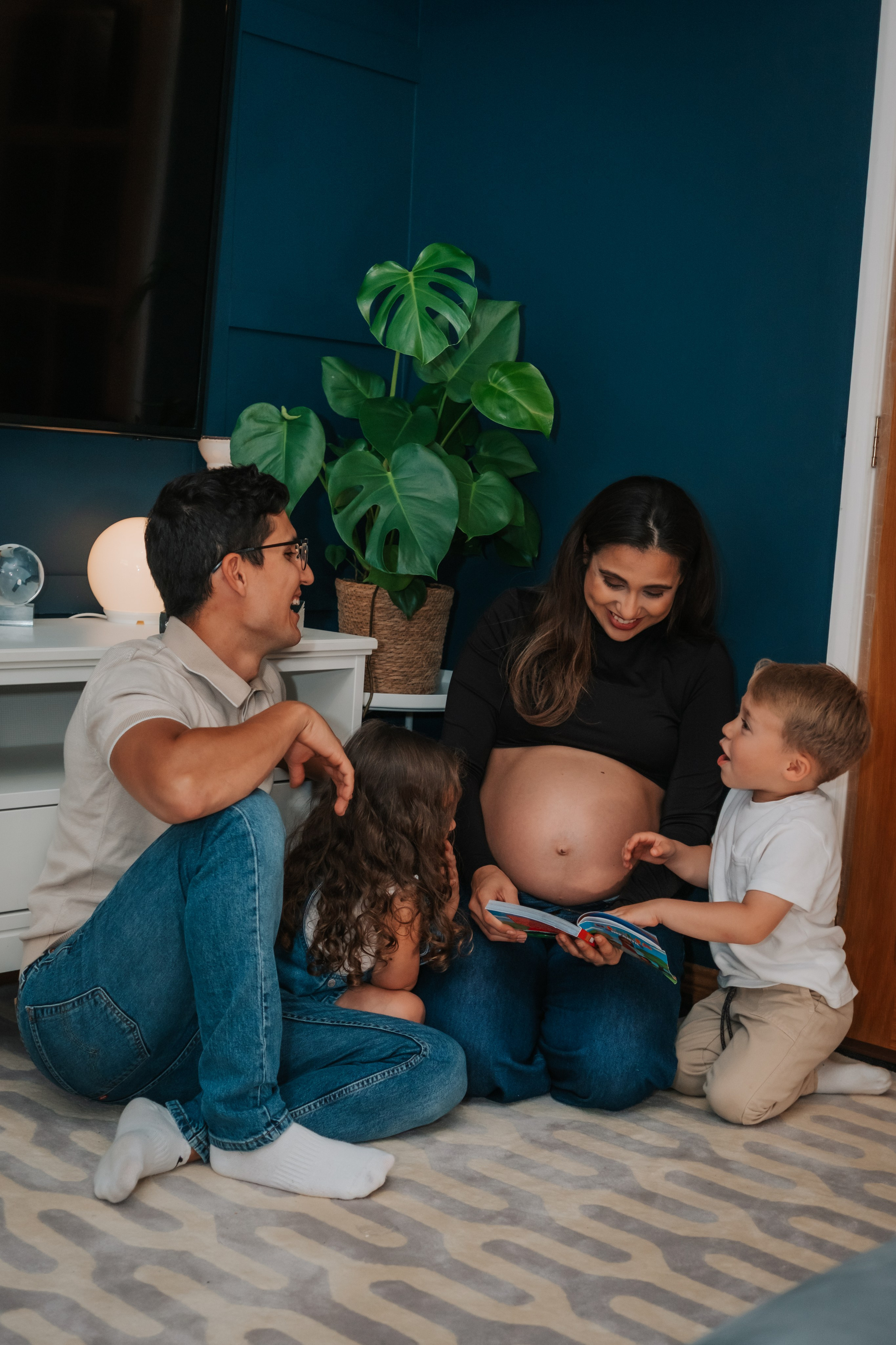 Pregnancy / Family session. Photographer Thiago Araujo