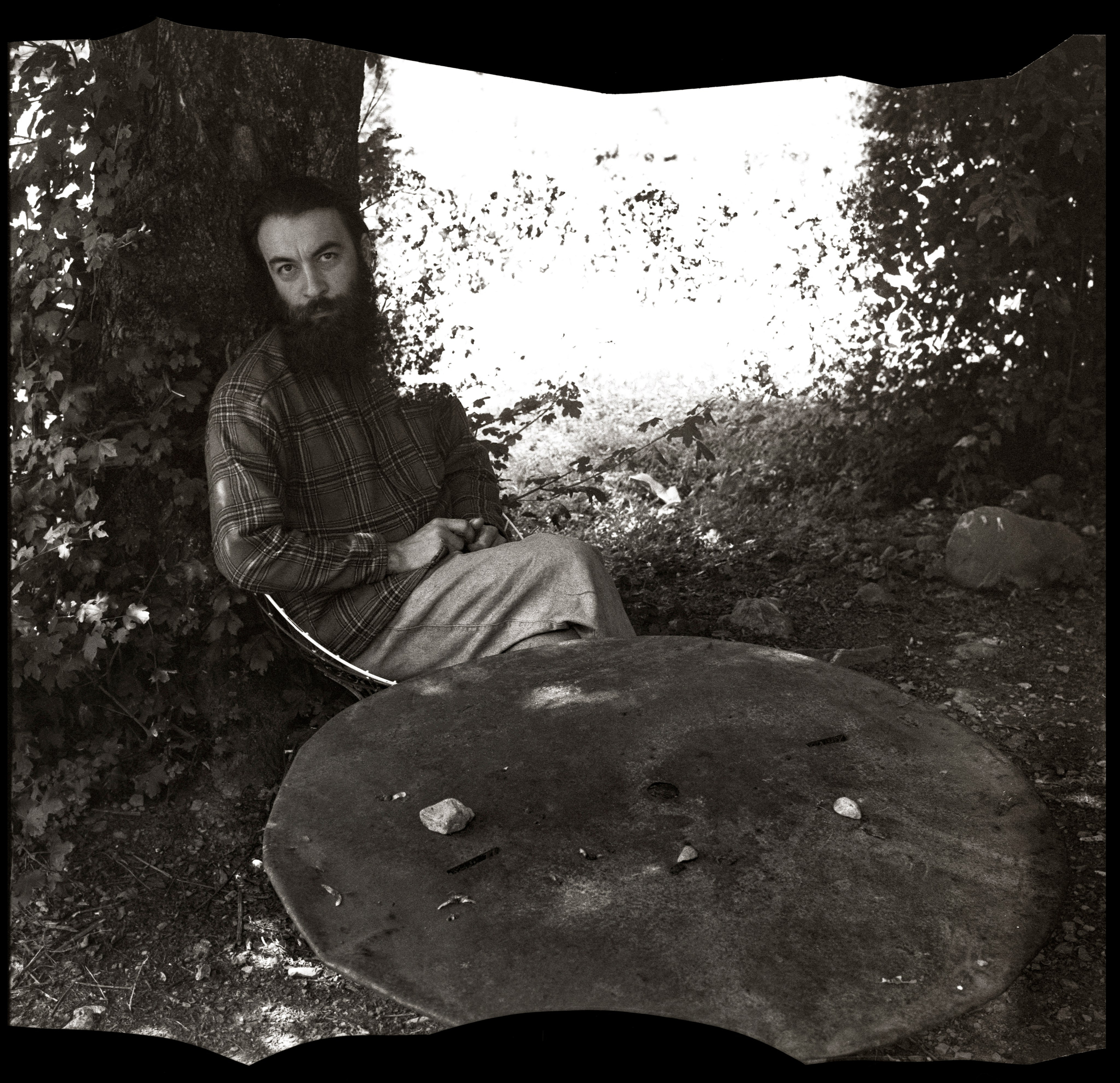 Ujal Hagverdiyev, artist. Sheki, 1995