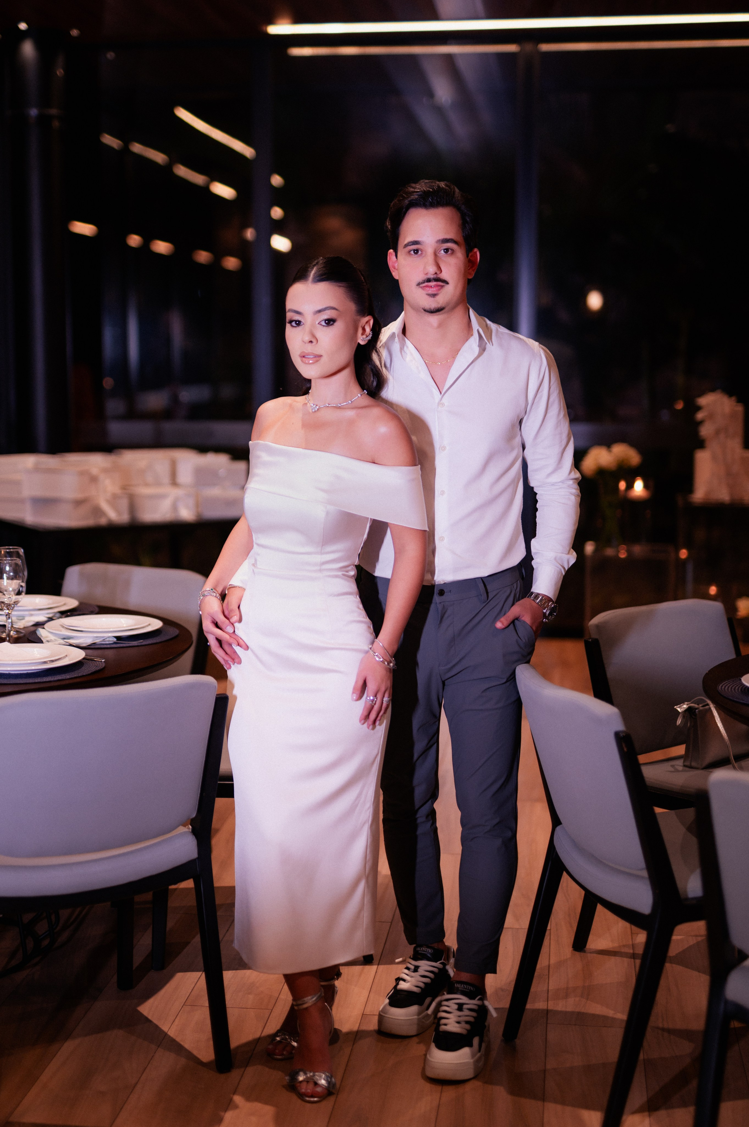 Jantar de Padrinhos em Campo Mourão • Giovana e Felipe. Barizon Fotografia | Fotógrafo de Casamentos, Ensaios e Eventos | Paraná