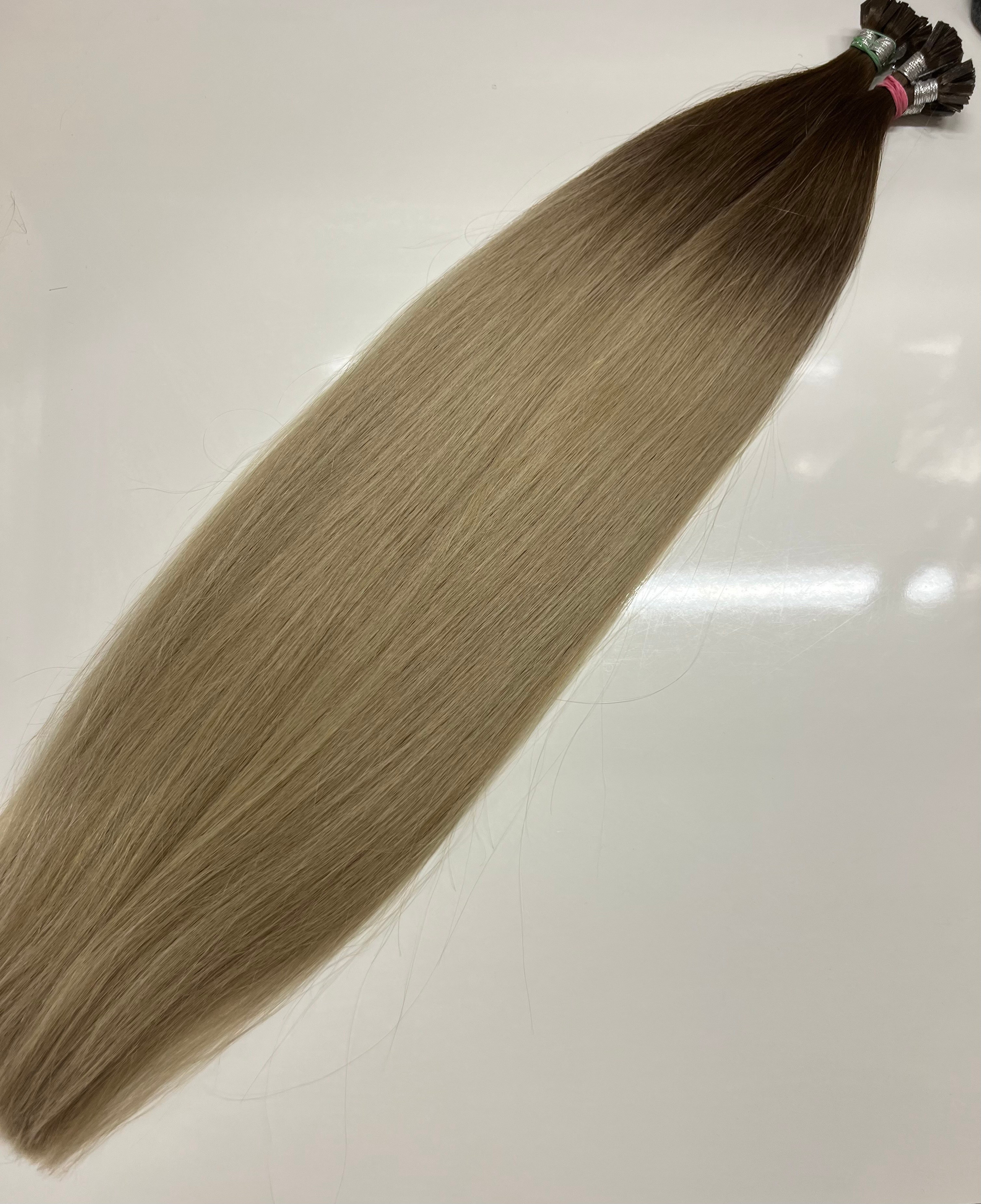 Luxury Slavic Hair Extensions — Keratin Capsules and Wefts, 50 cm & 60 cm