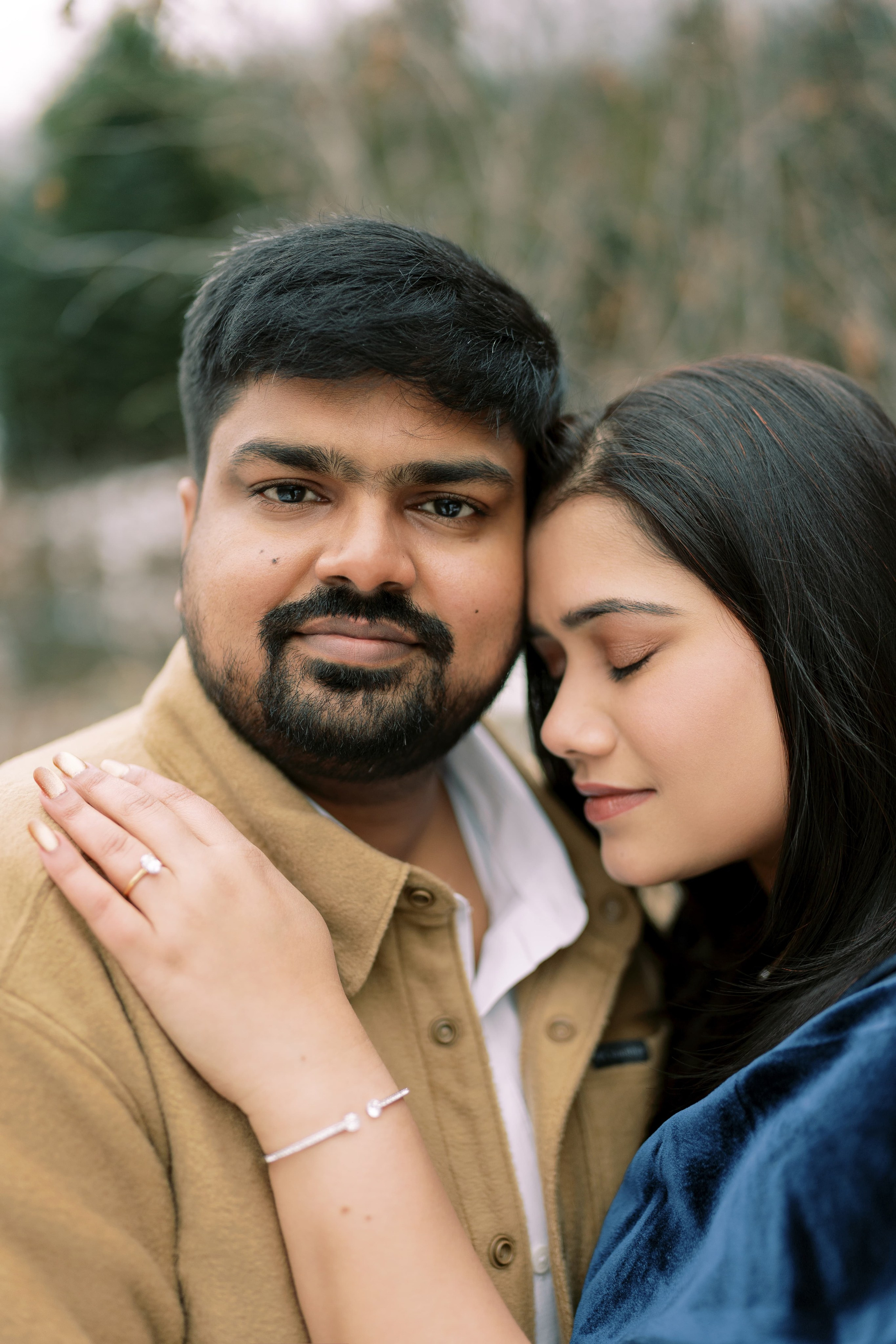 Engagement photoshoot. Date & TJ. Gold Creek Pond. December 2024. EVAN ARISTOV WEDDING PHOTOGRAPHY — Seattle Wedding Photographer