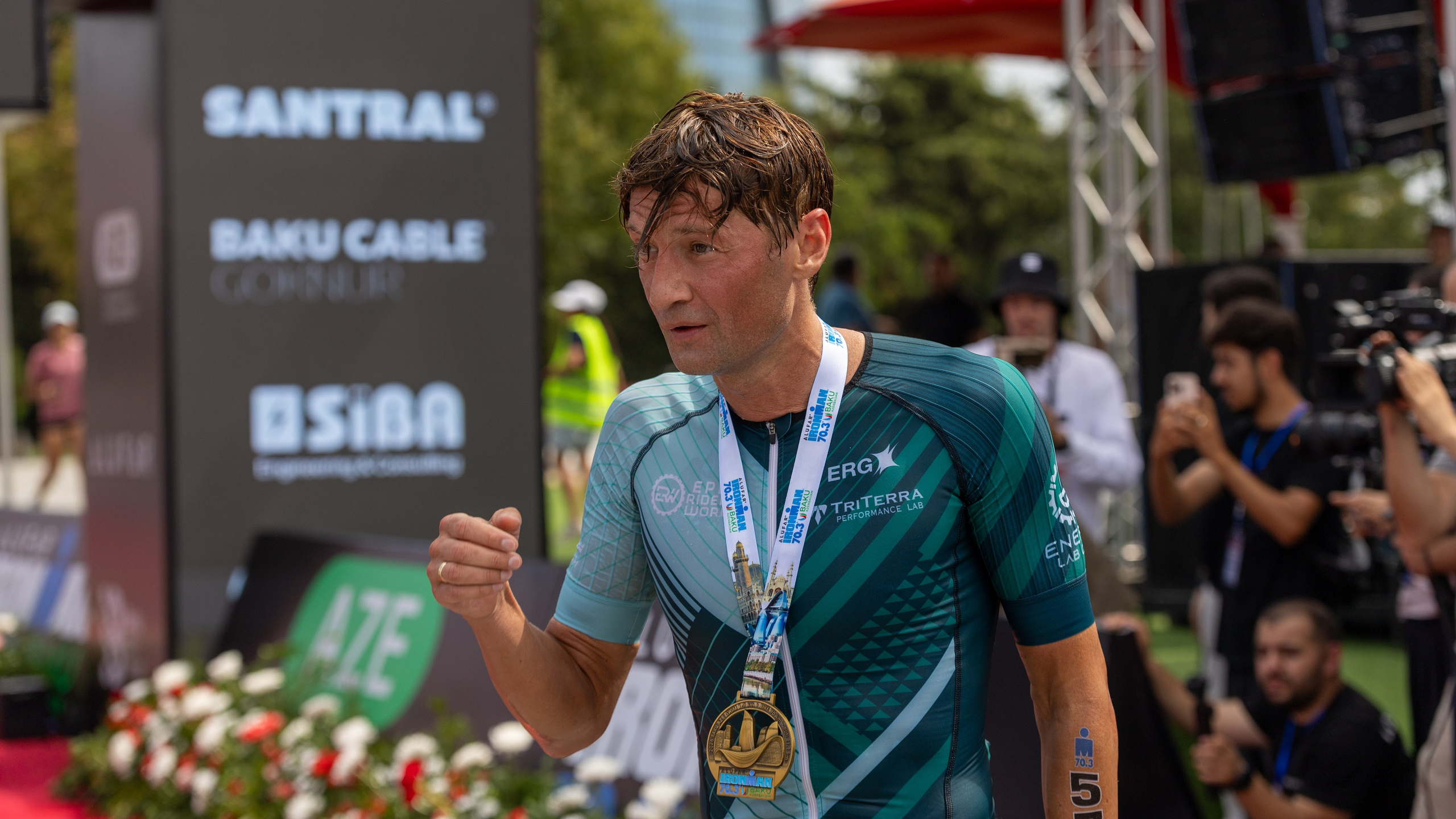 IRONMAN 70.3 Runner. Commercial, Event, Sport, Food and Product Photographer