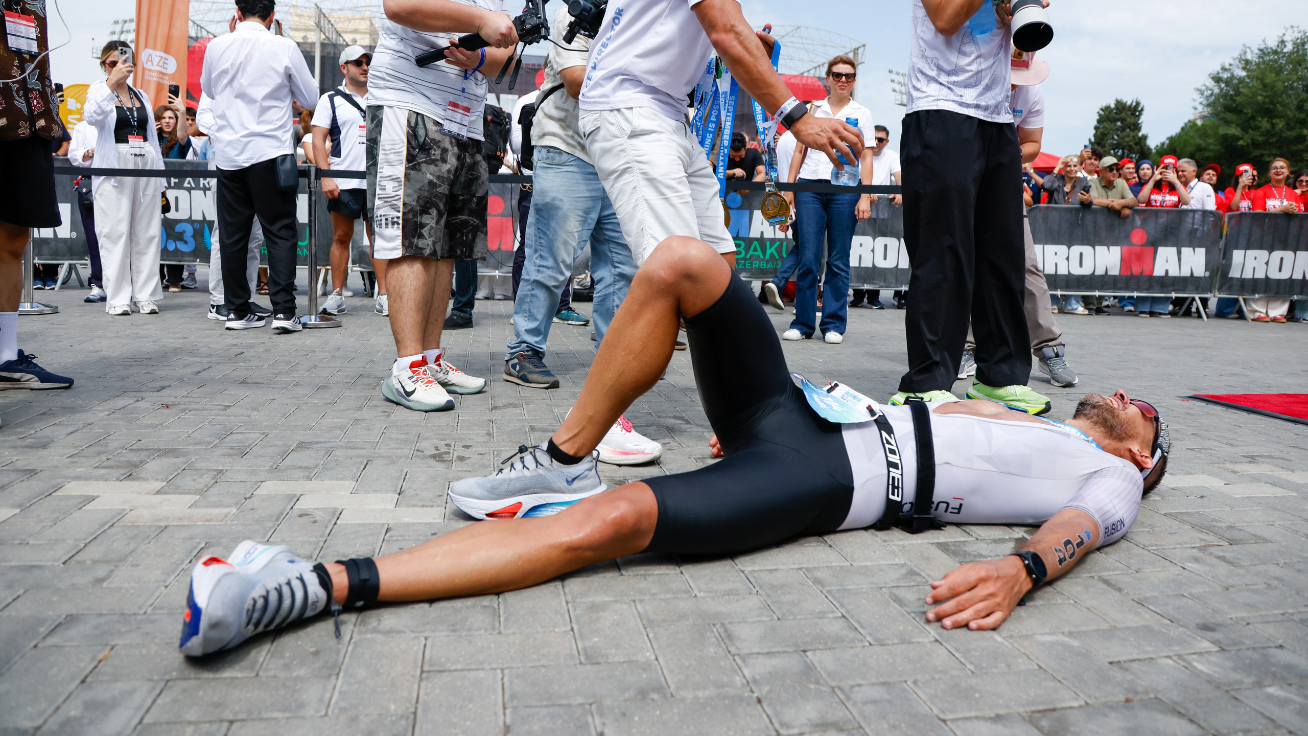 IRONMAN 70.3 Runner. Commercial, Event, Sport, Food and Product Photographer