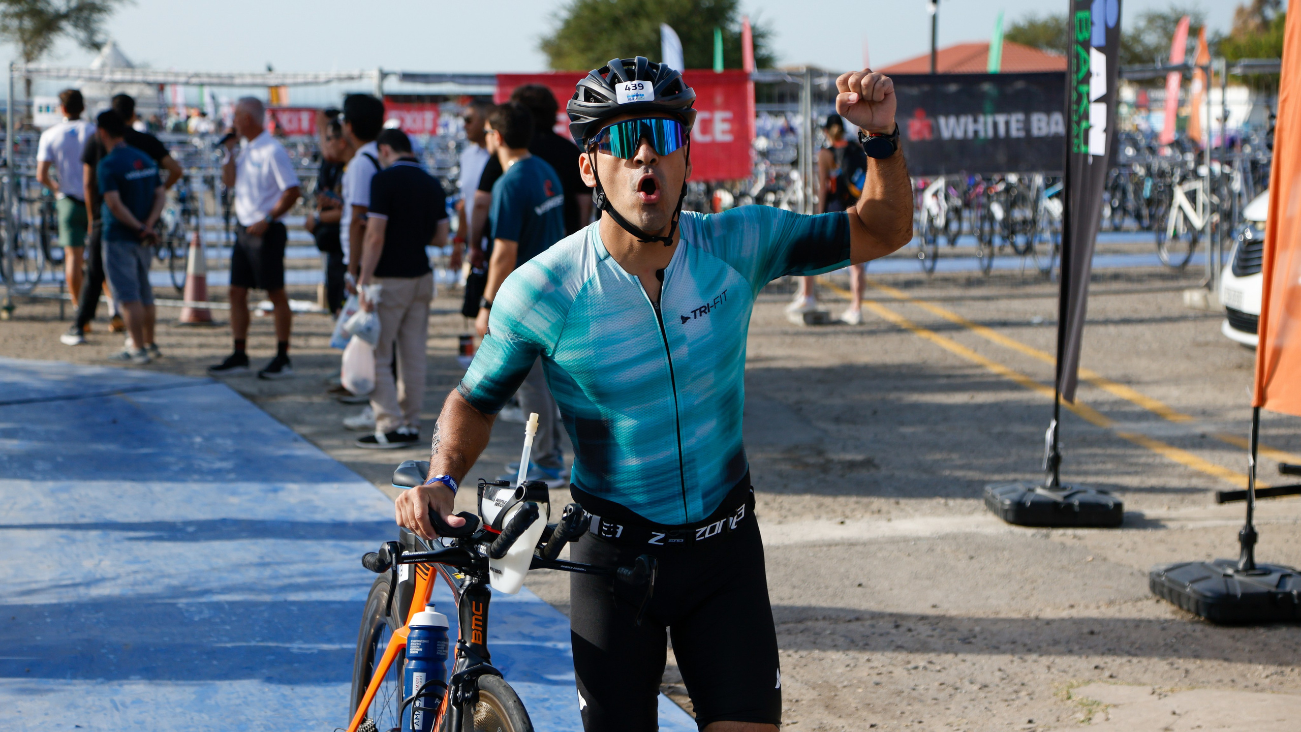 IRONMAN 70.3 Bicycle. Commercial, Event, Sport, Food and Product Photographer