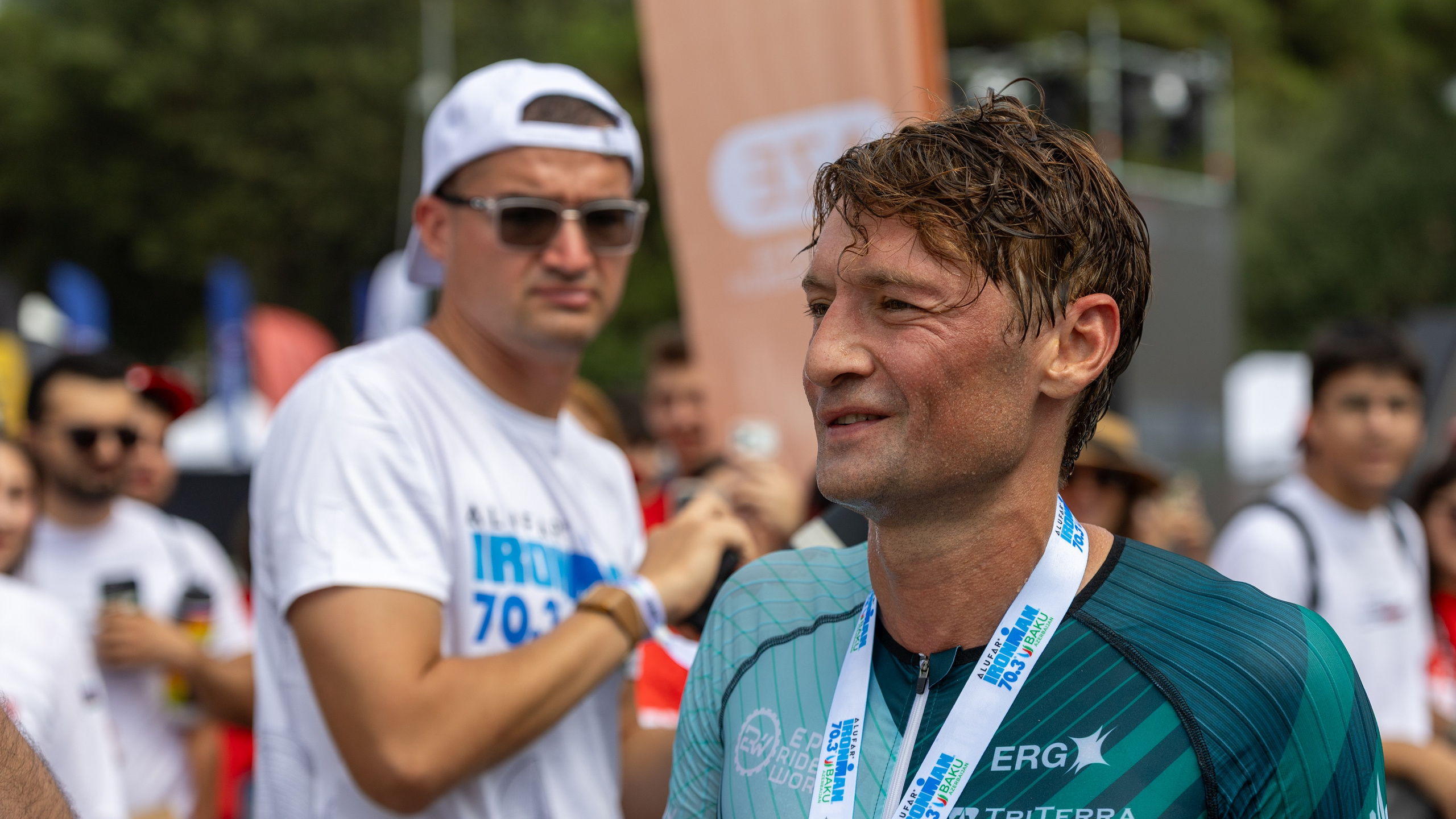 IRONMAN 70.3 Runner. Commercial, Event, Sport, Food and Product Photographer
