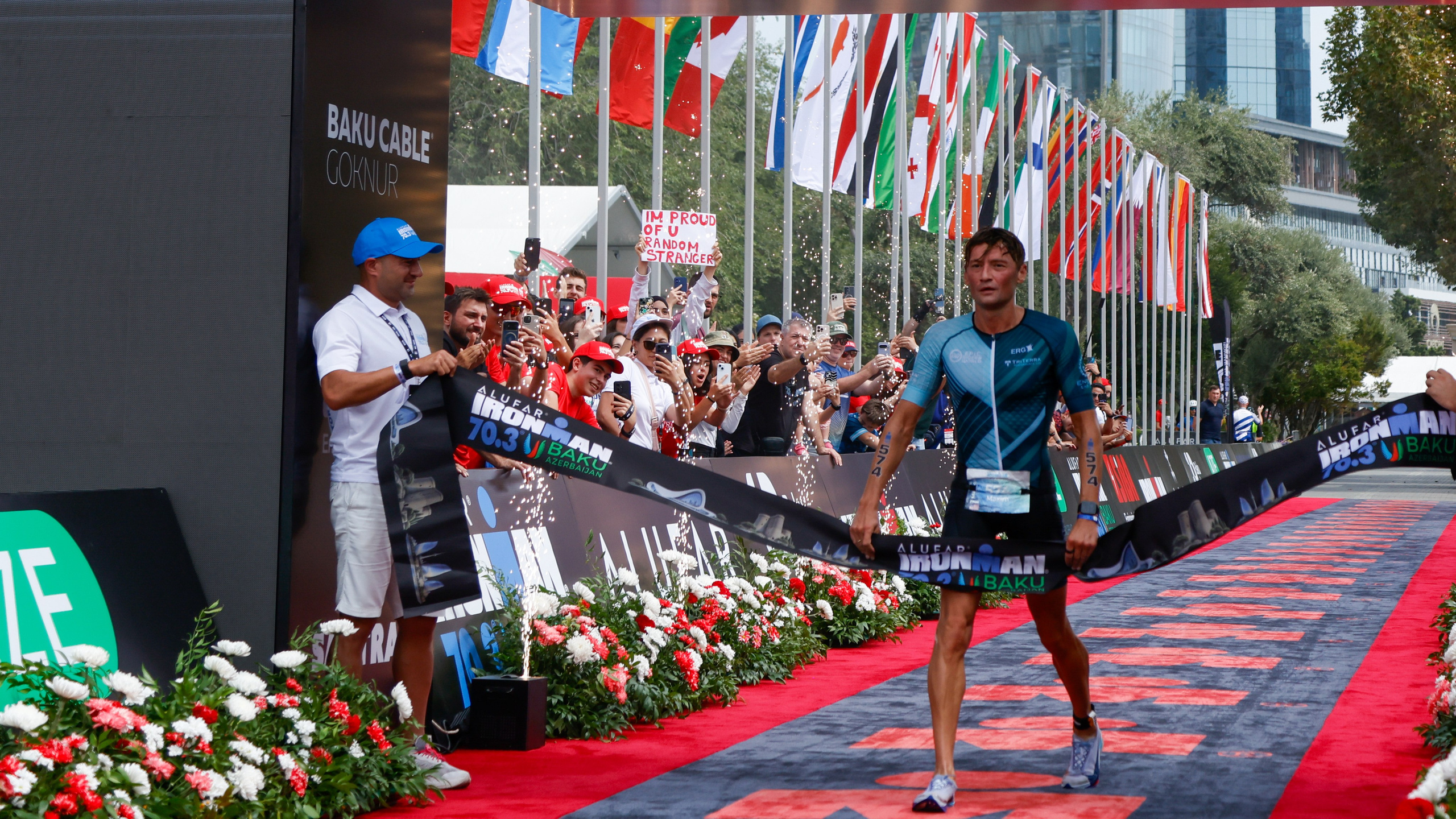 IRONMAN 70.3 Runner. Commercial, Event, Sport, Food and Product Photographer