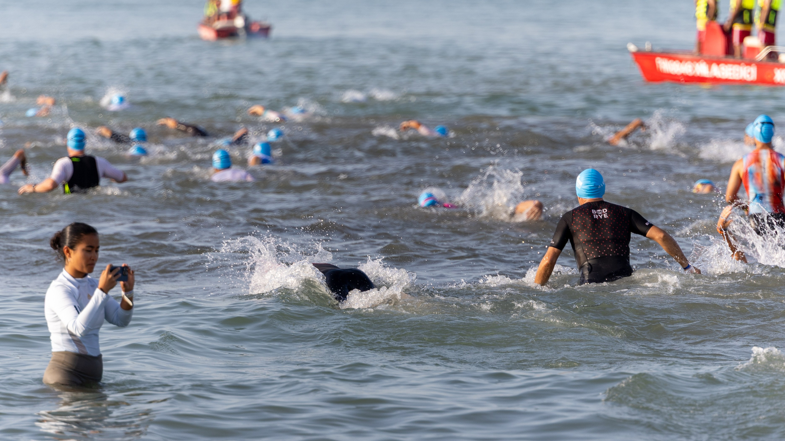 IRONMAN 70.3 Swimming. Commercial, Event, Sport, Food and Product Photographer