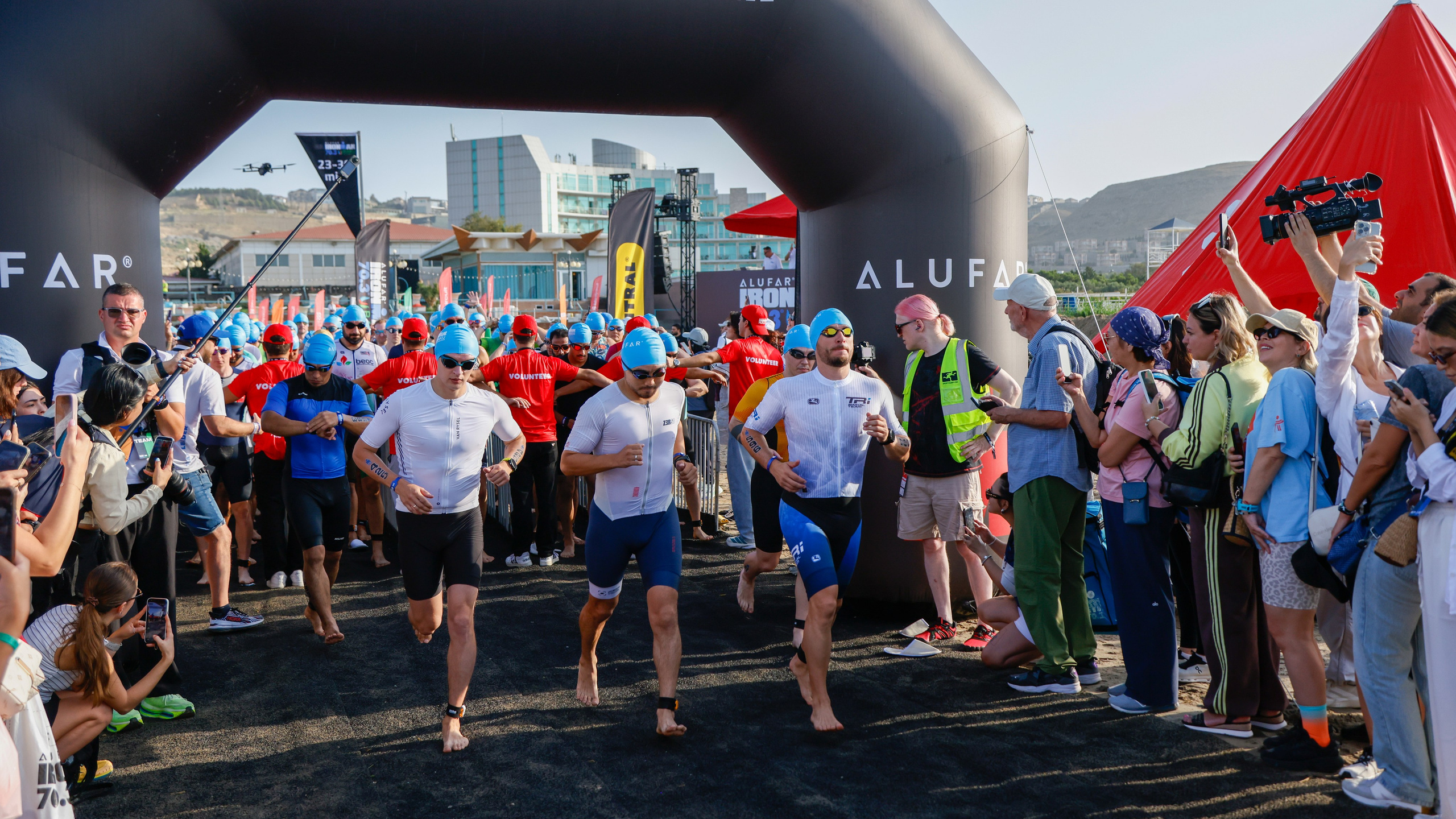 IRONMAN 70.3 Swimming. Commercial, Event, Sport, Food and Product Photographer