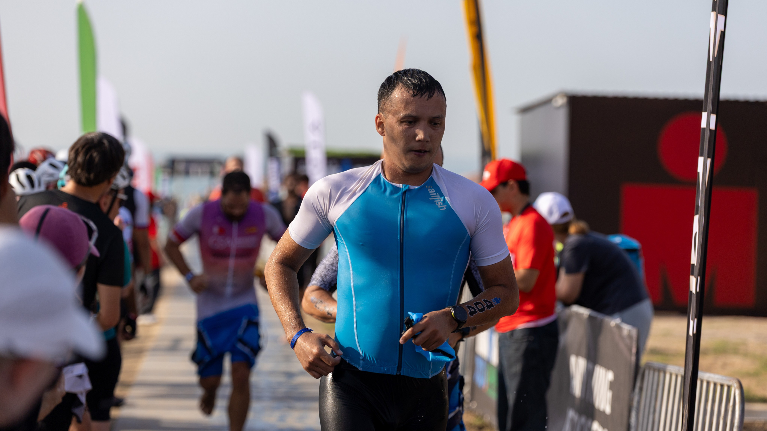 IRONMAN 70.3 Swimming. Commercial, Event, Sport, Food and Product Photographer