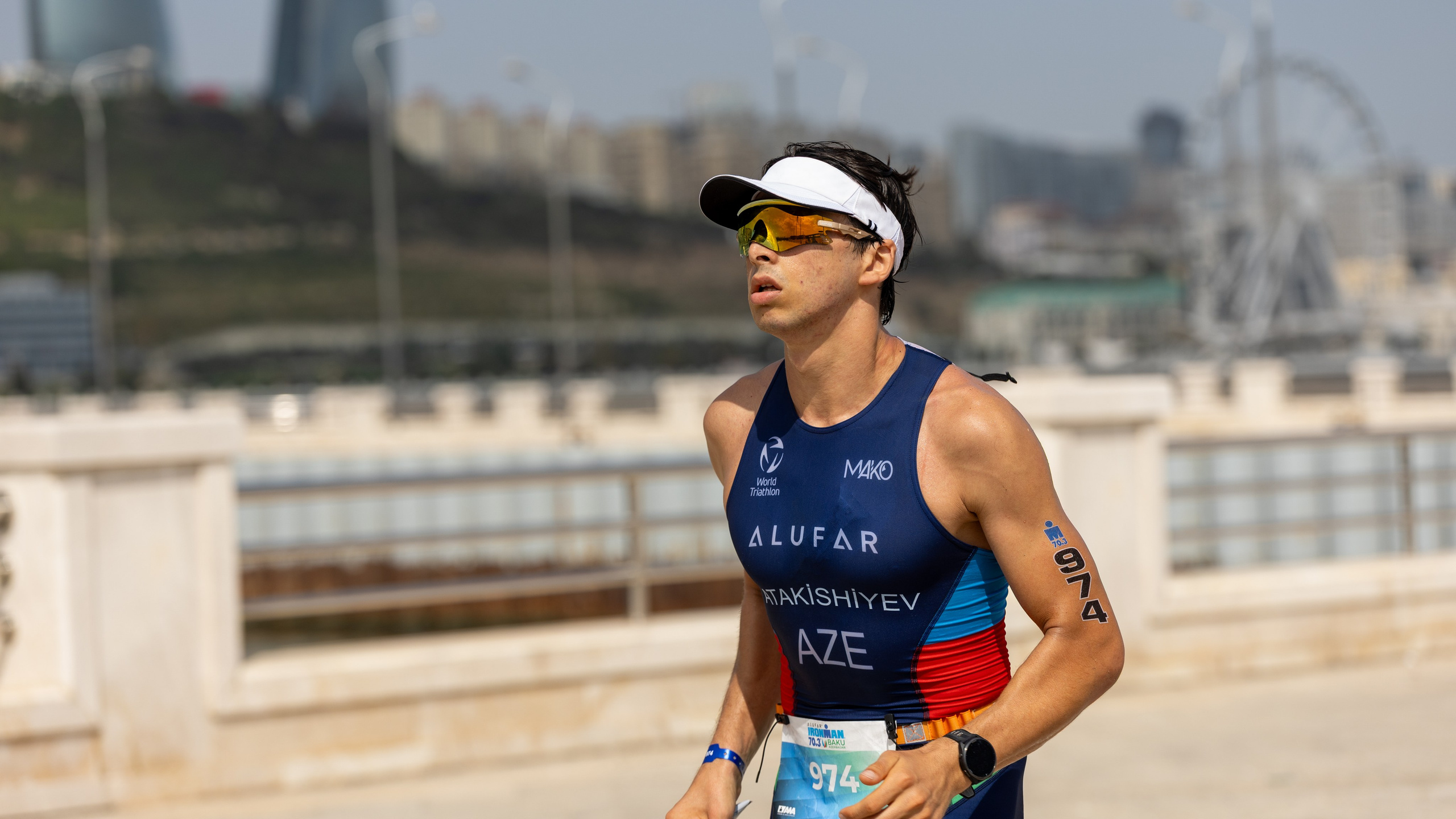 IRONMAN 70.3 Runner. Commercial, Event, Sport, Food and Product Photographer