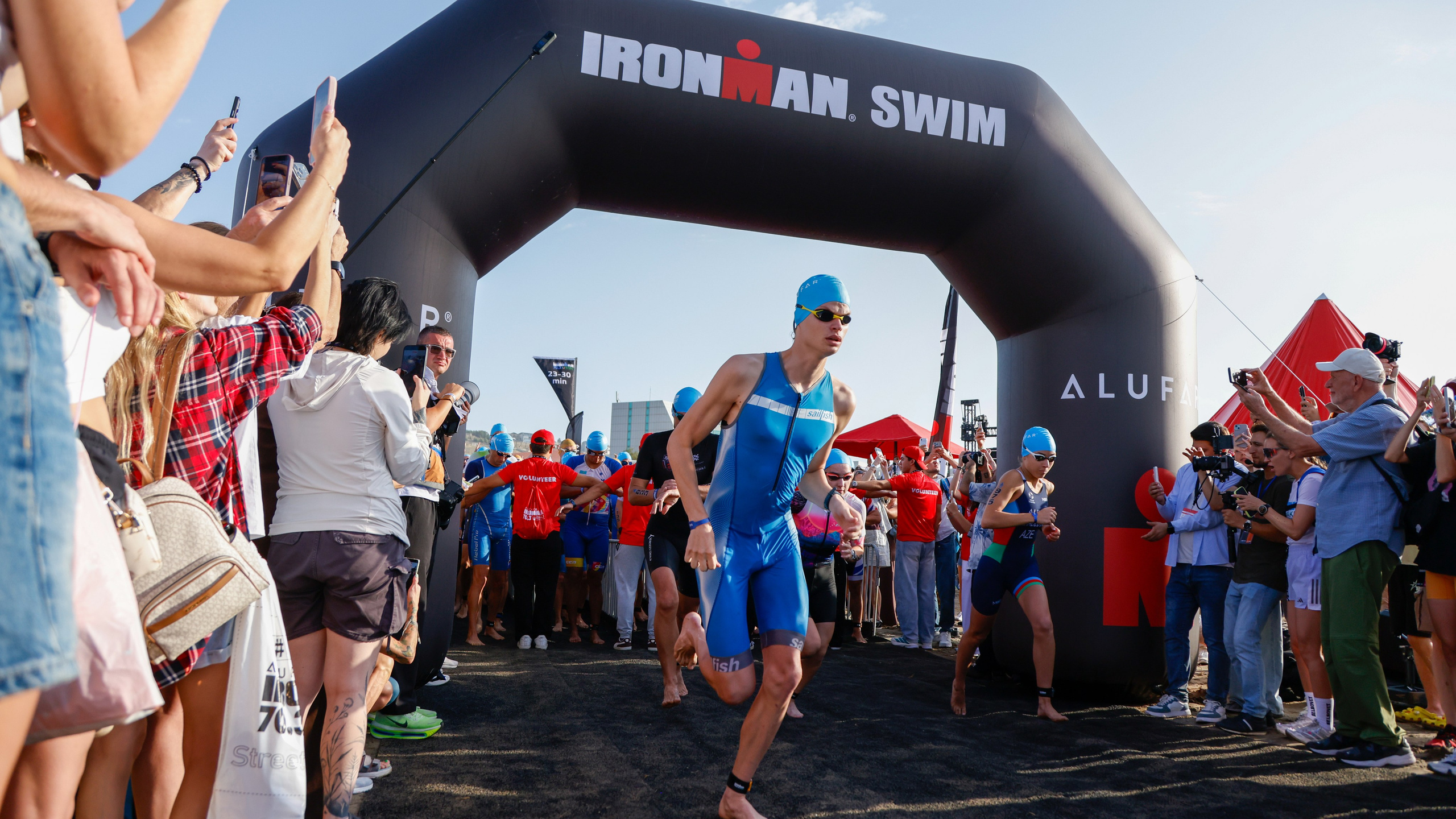 IRONMAN 70.3 Swimming. Commercial, Event, Sport, Food and Product Photographer