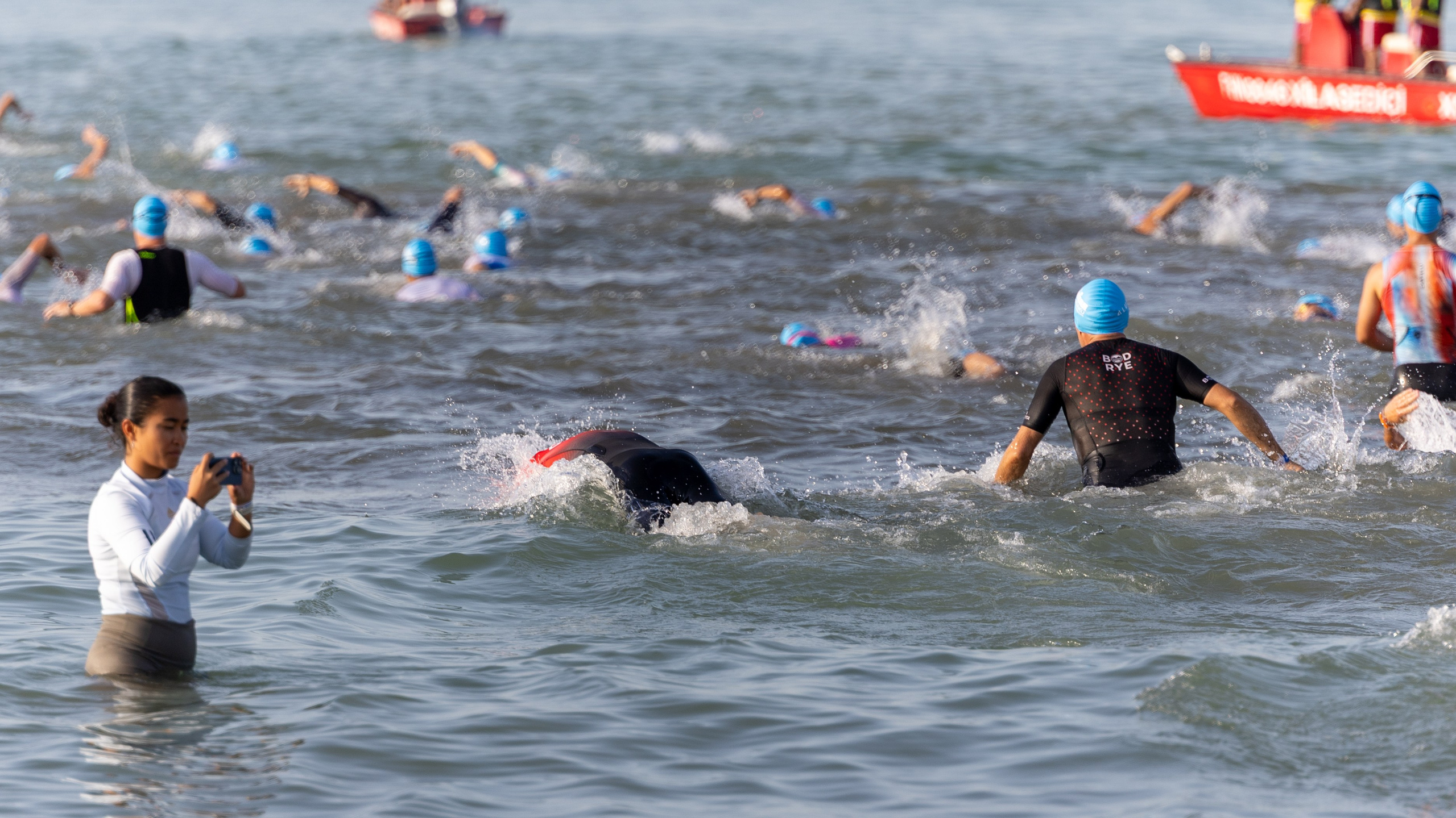 IRONMAN 70.3 Swimming. Commercial, Event, Sport, Food and Product Photographer