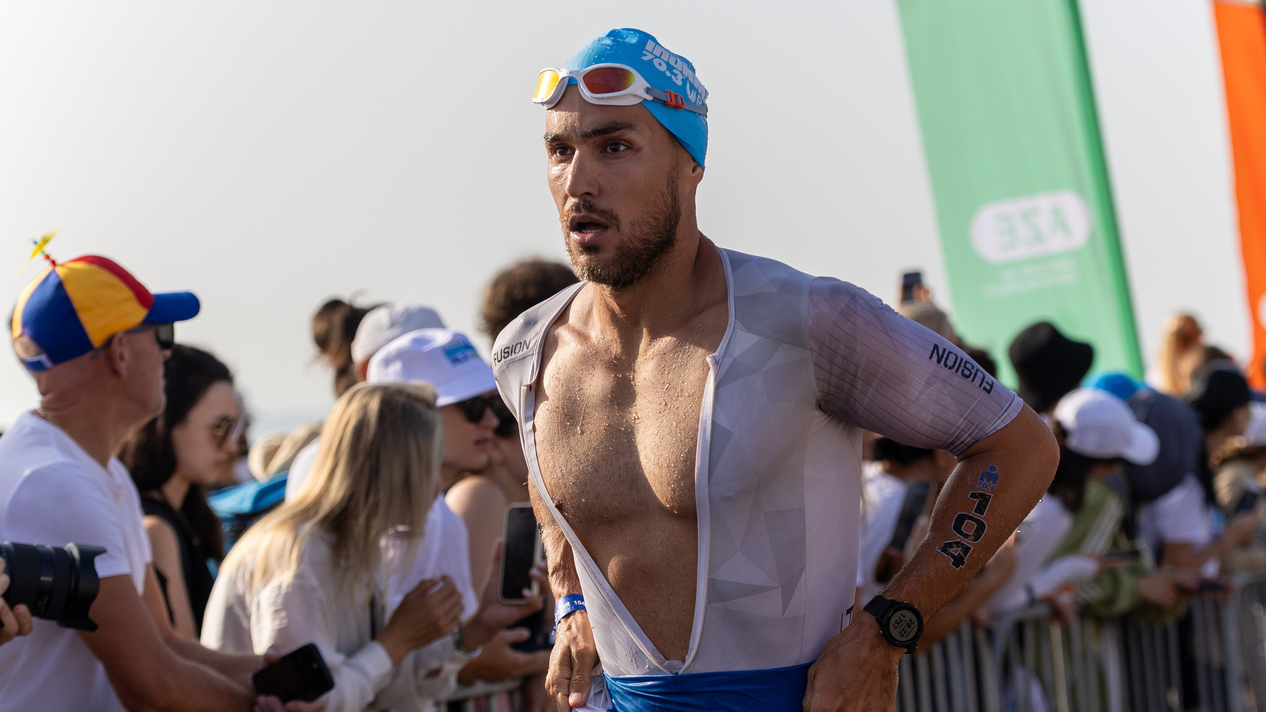 IRONMAN 70.3 Swimming. Commercial, Event, Sport, Food and Product Photographer