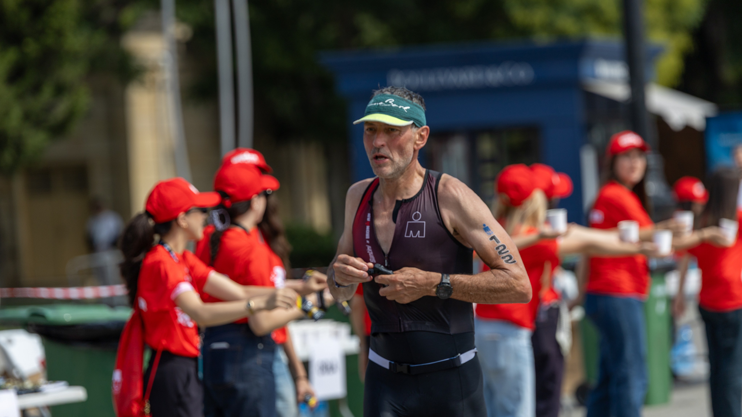 IRONMAN 70.3 Runner. Commercial, Event, Sport, Food and Product Photographer