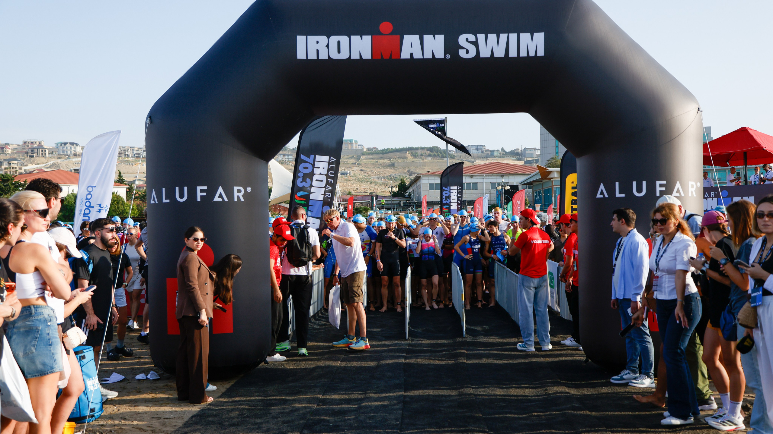 IRONMAN 70.3 Swimming. Commercial, Event, Sport, Food and Product Photographer