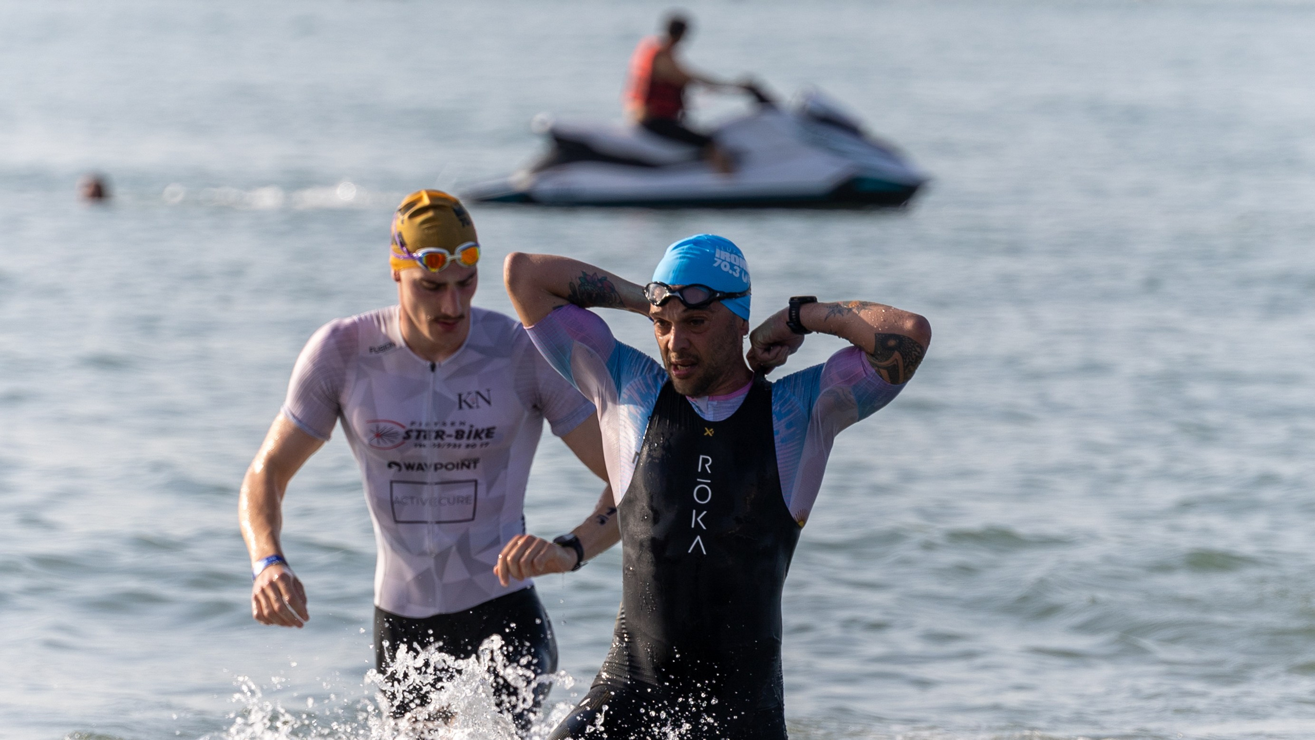 IRONMAN 70.3 Swimming. Commercial, Event, Sport, Food and Product Photographer