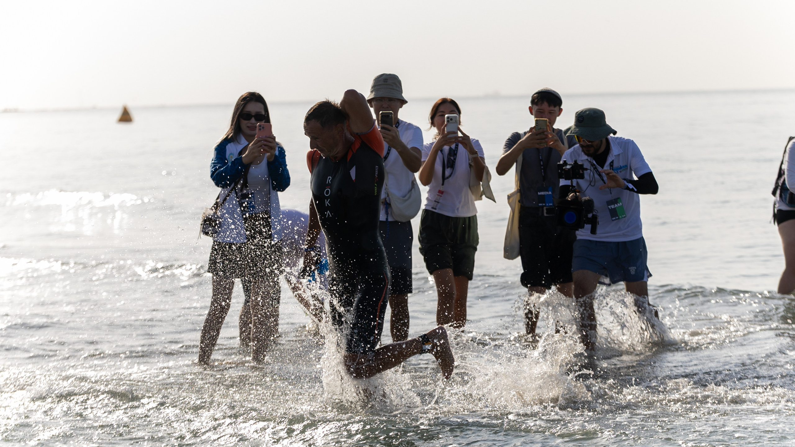 IRONMAN 70.3 Swimming. Commercial, Event, Sport, Food and Product Photographer