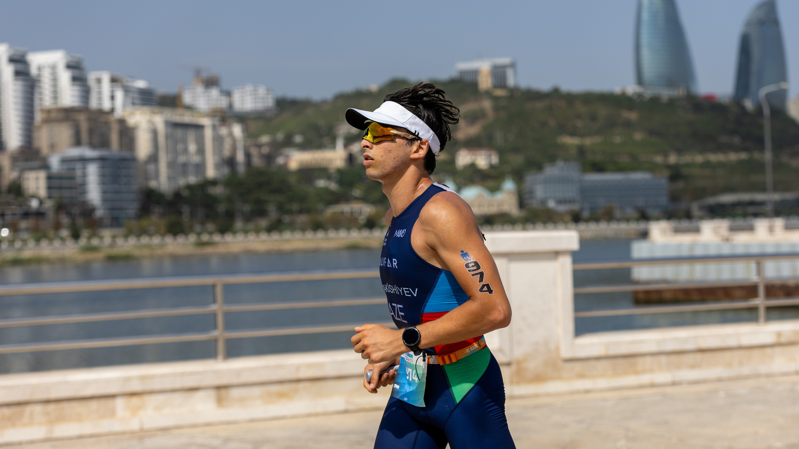 IRONMAN 70.3 Runner. Commercial, Event, Sport, Food and Product Photographer