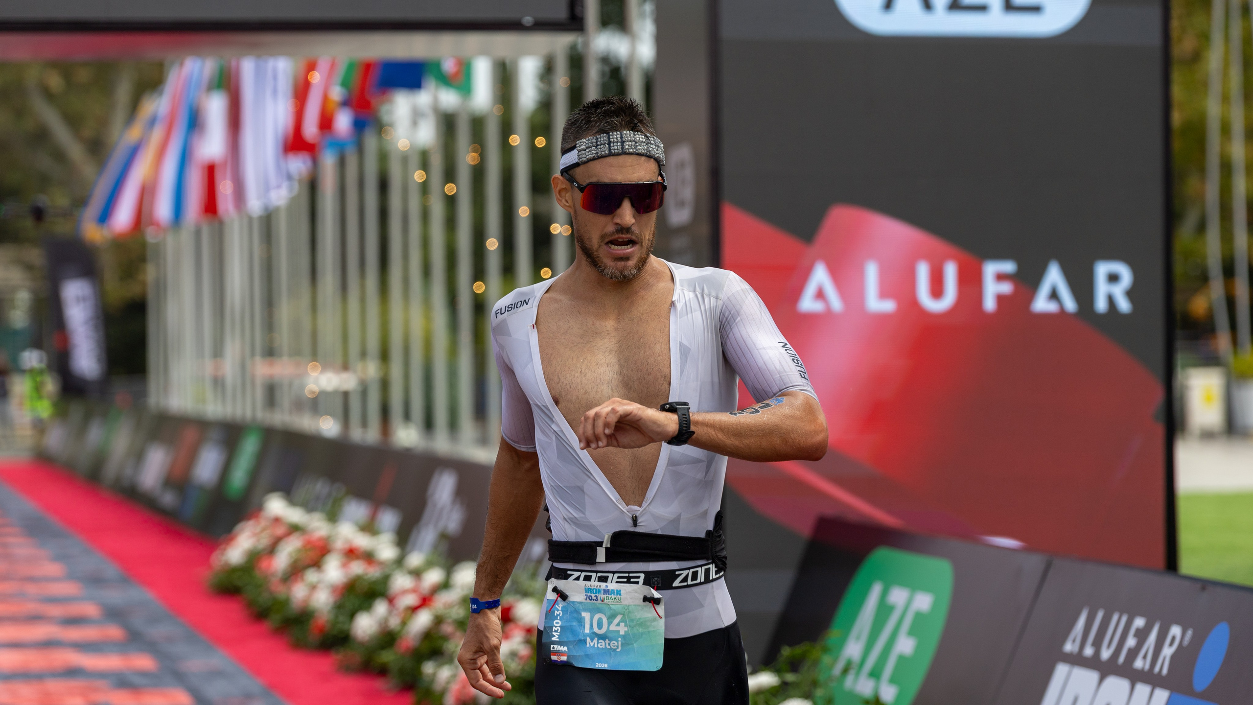 IRONMAN 70.3 Runner. Commercial, Event, Sport, Food and Product Photographer
