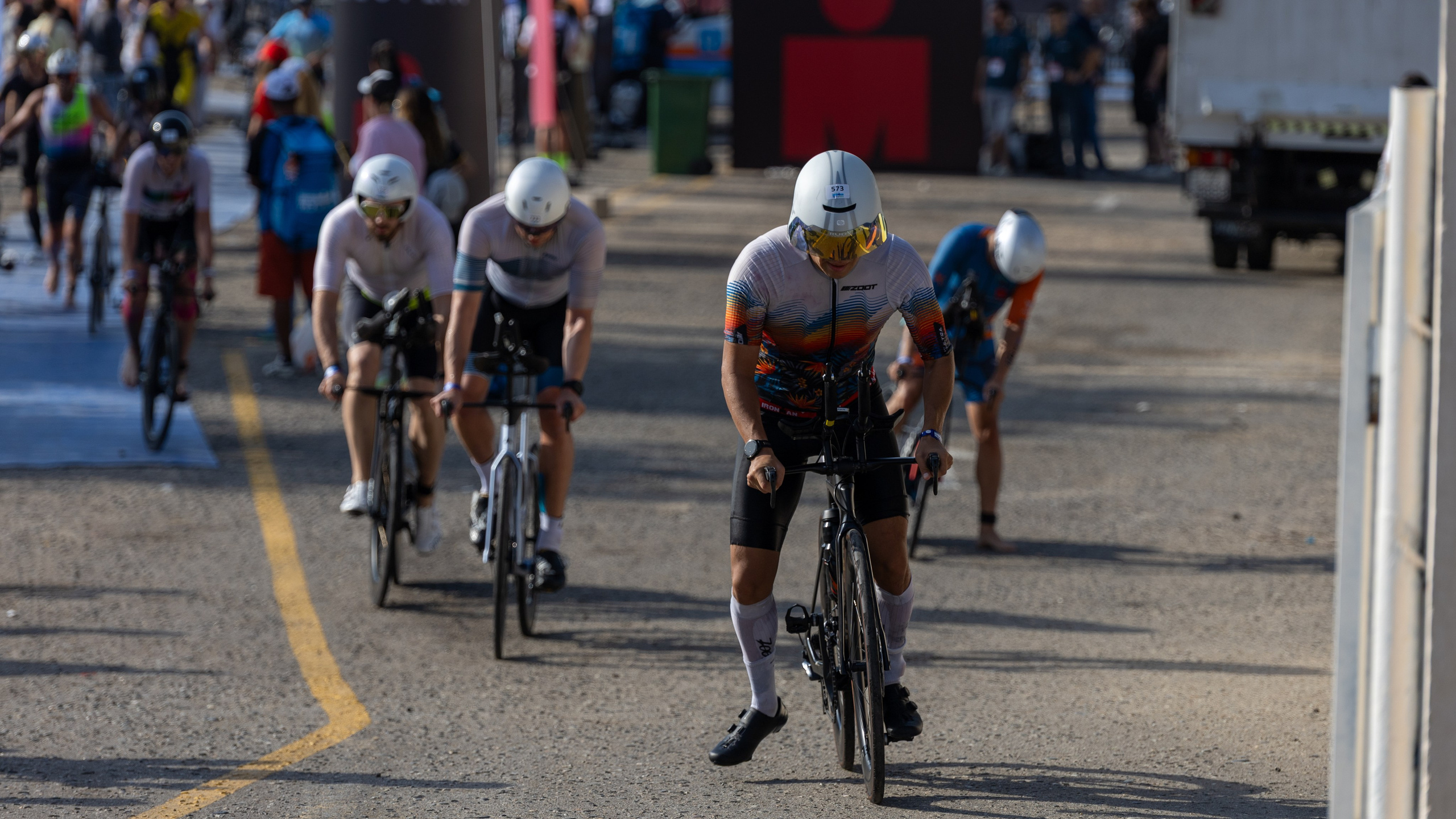 IRONMAN 70.3 Bicycle. Commercial, Event, Sport, Food and Product Photographer