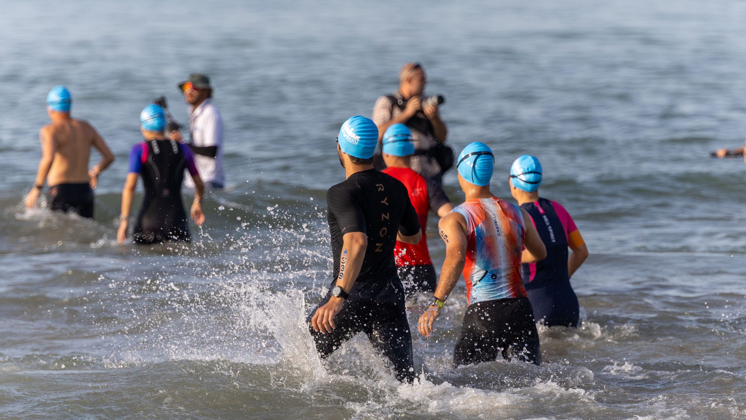 IRONMAN 70.3 Swimming. Commercial, Event, Sport, Food and Product Photographer