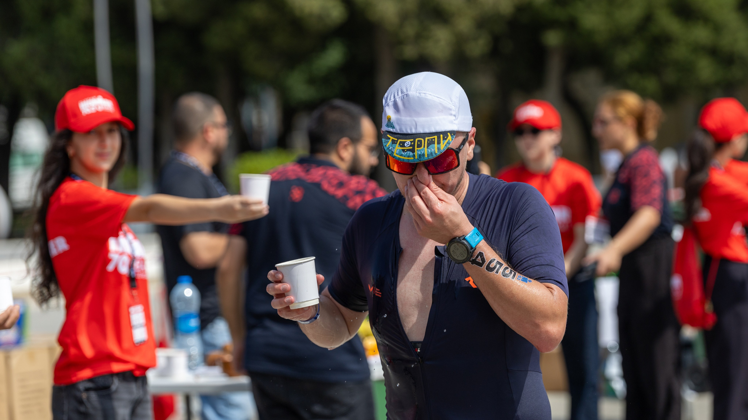 IRONMAN 70.3 Runner. Commercial, Event, Sport, Food and Product Photographer